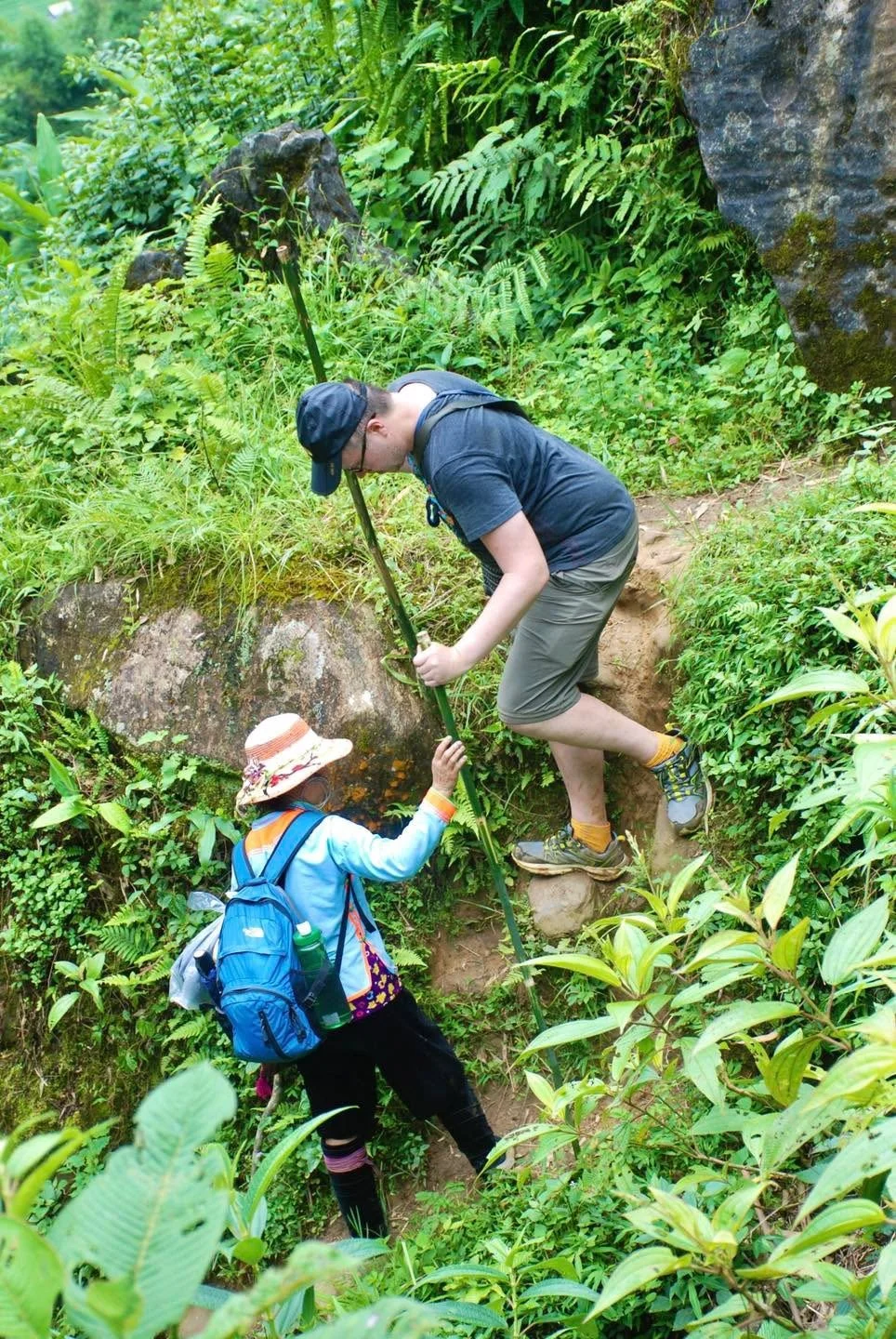 Helping Hands on the Steep Bits