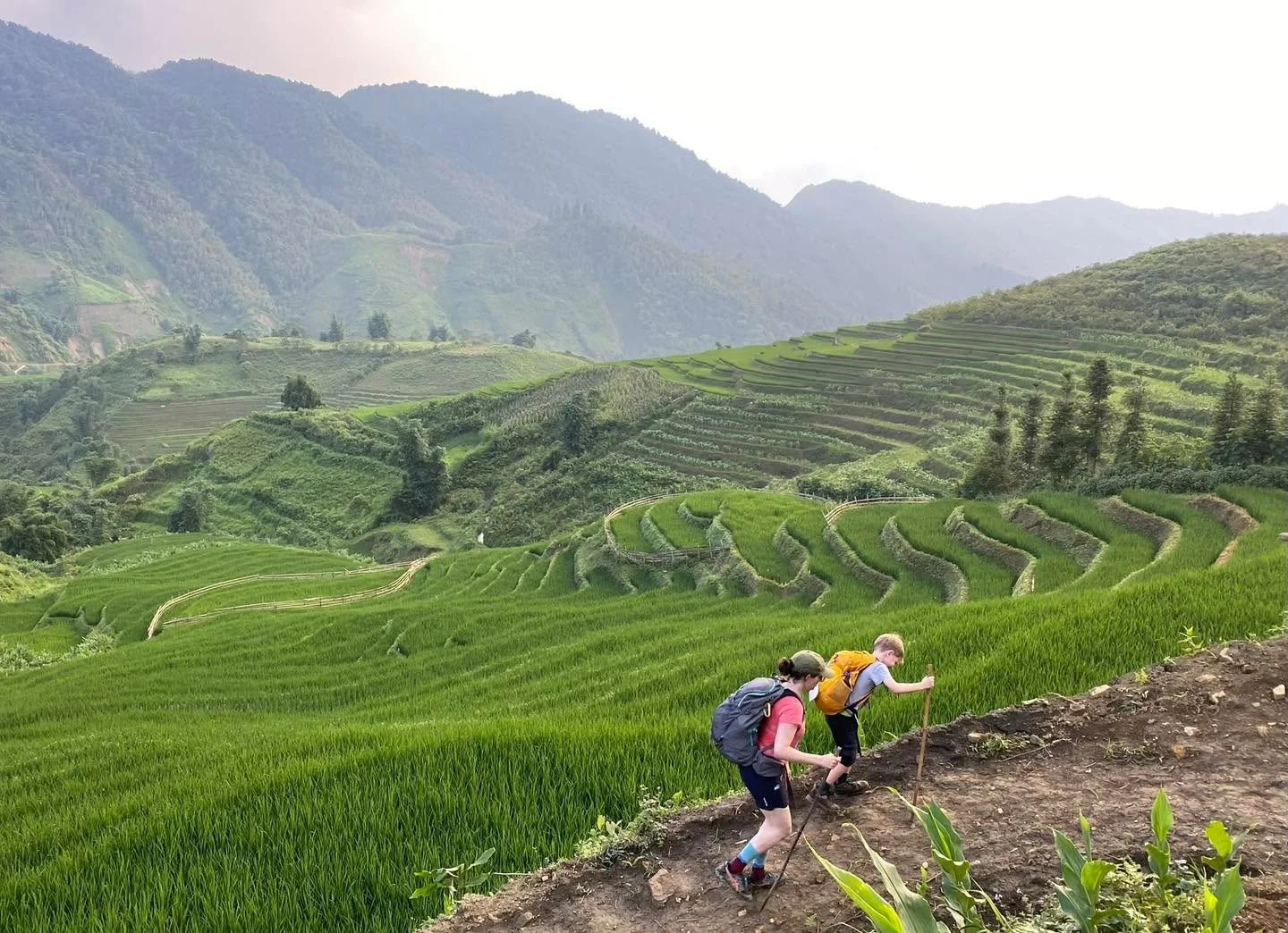 Ridge Walk by the River Rocks