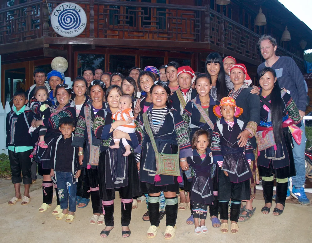  Youth Gathering With Mountain Views