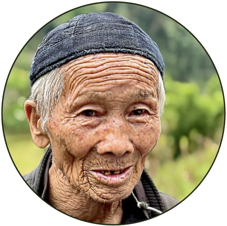 A Weathered Smile Full of Memory