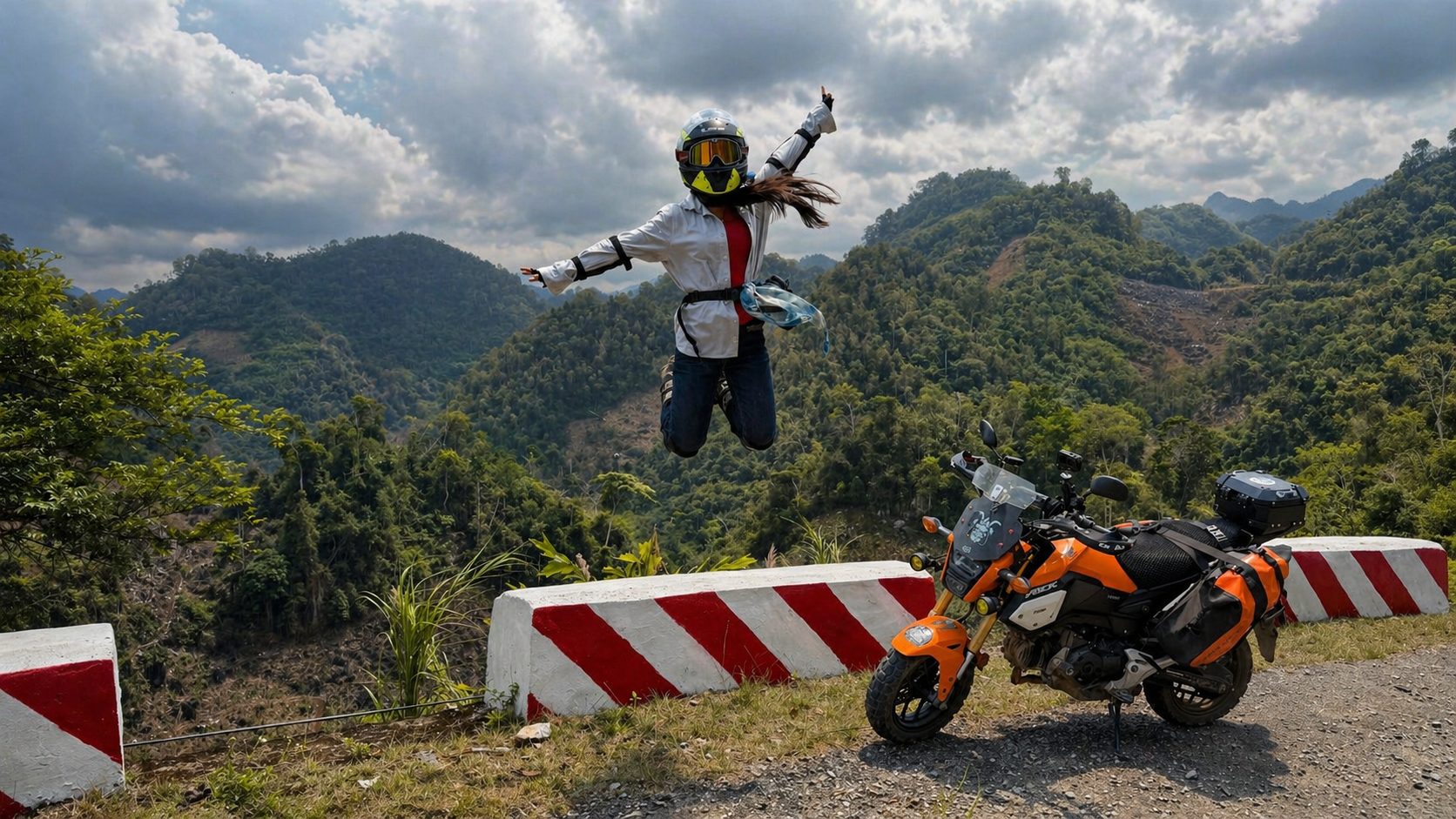An immersive adventure into the rugged heart of Northern Vietnam, where dramatic mountain passes, remote villages, and winding cliffside roads define the experience. From thrilling rides along steep valleys to peaceful moments overlooking vast landsc