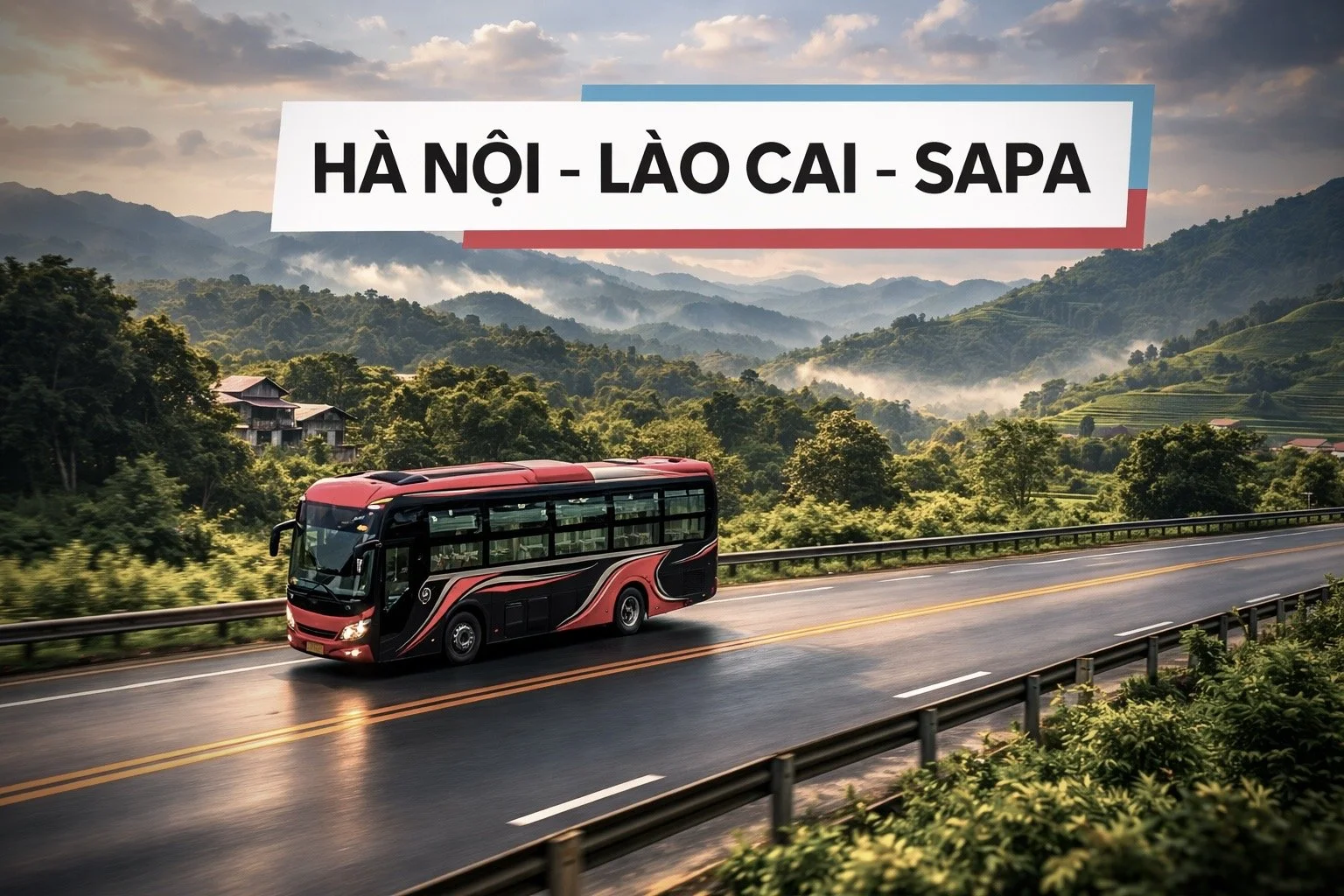 Hanoi to Sapa Highway and sleeper bus