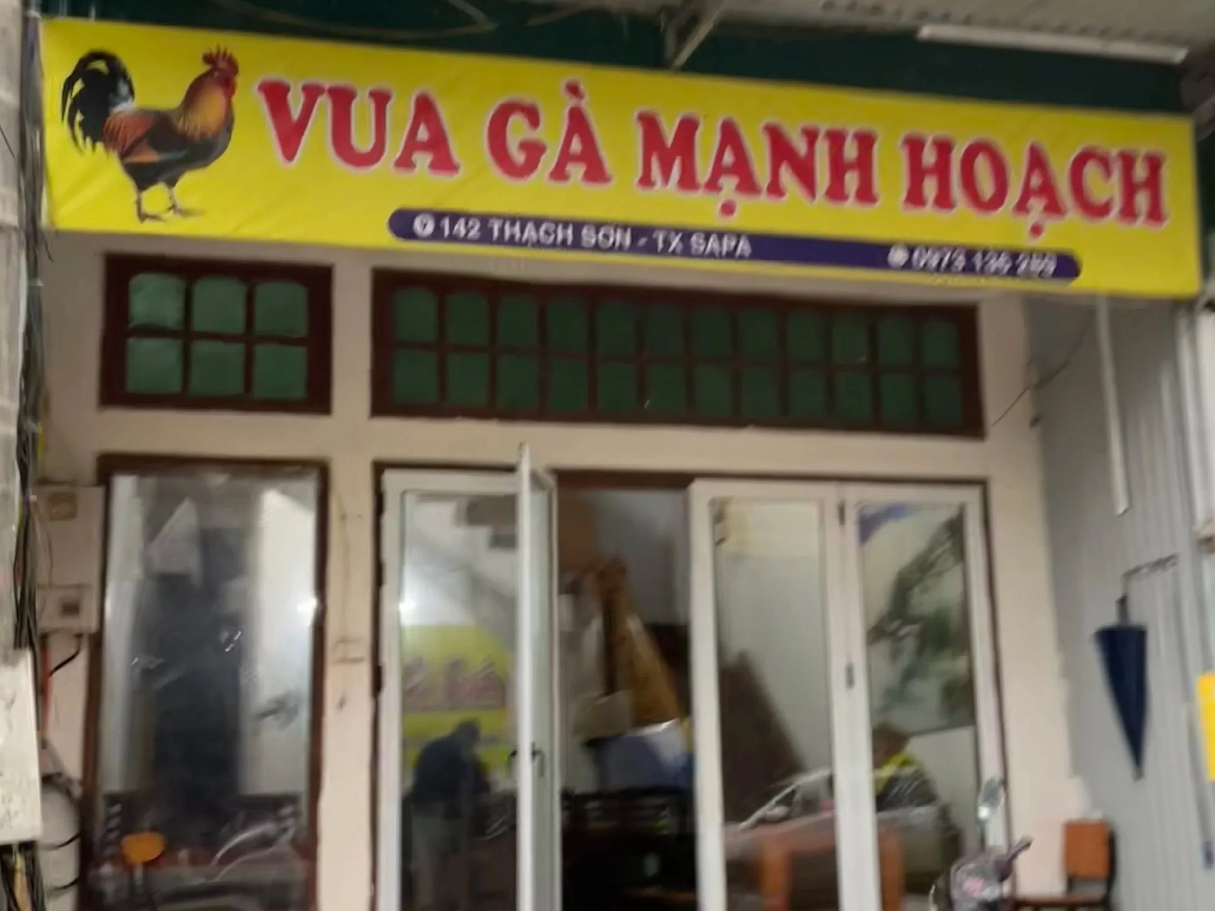 Vua ga manh hoach sapa restaurants