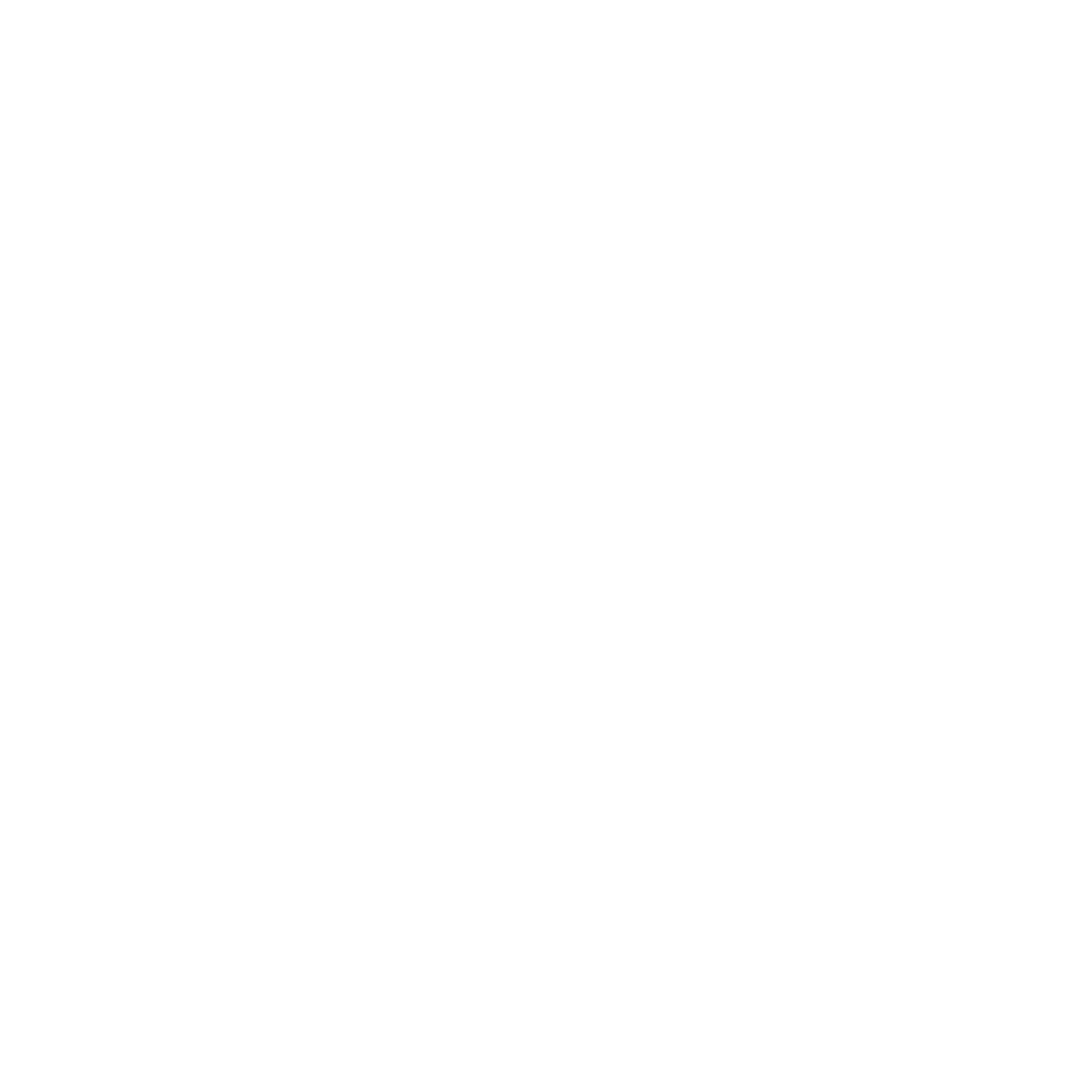 Black and white logo with an abstract flower design and the word 'Glamorgan' at the bottom.