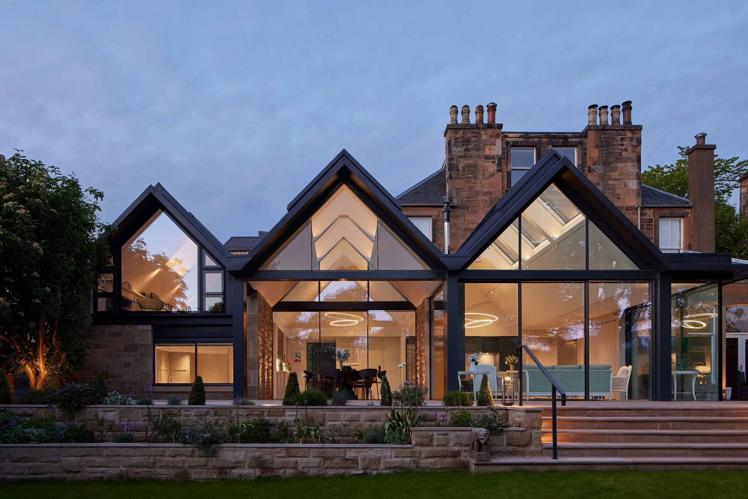 Light-Filled Garden Extension in Merchiston, Edinburgh
