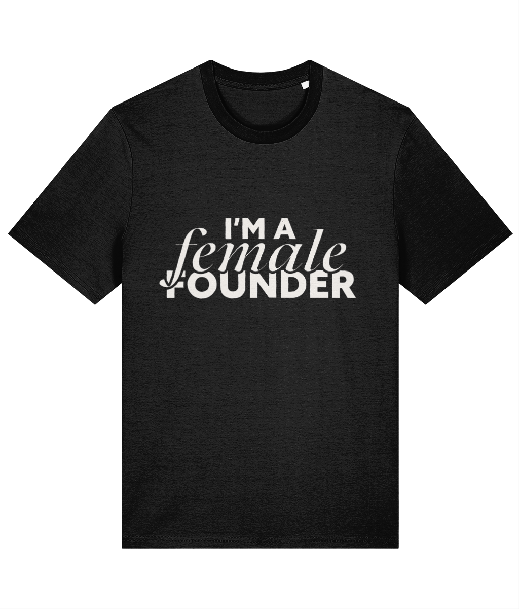 "I'm a Female Founder" Tee - Cream