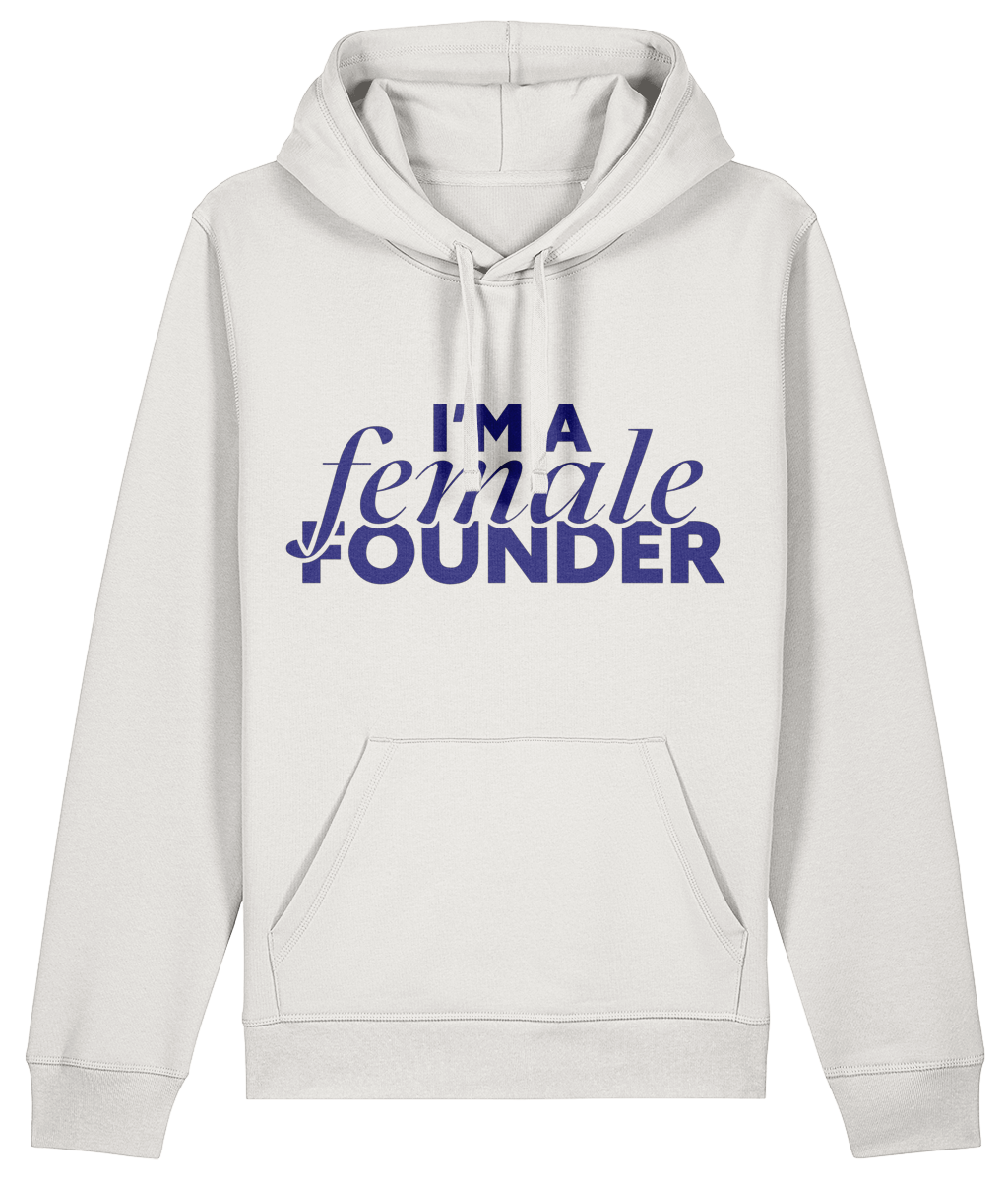 "I'm a Female Founder" Hoodie - Blue
