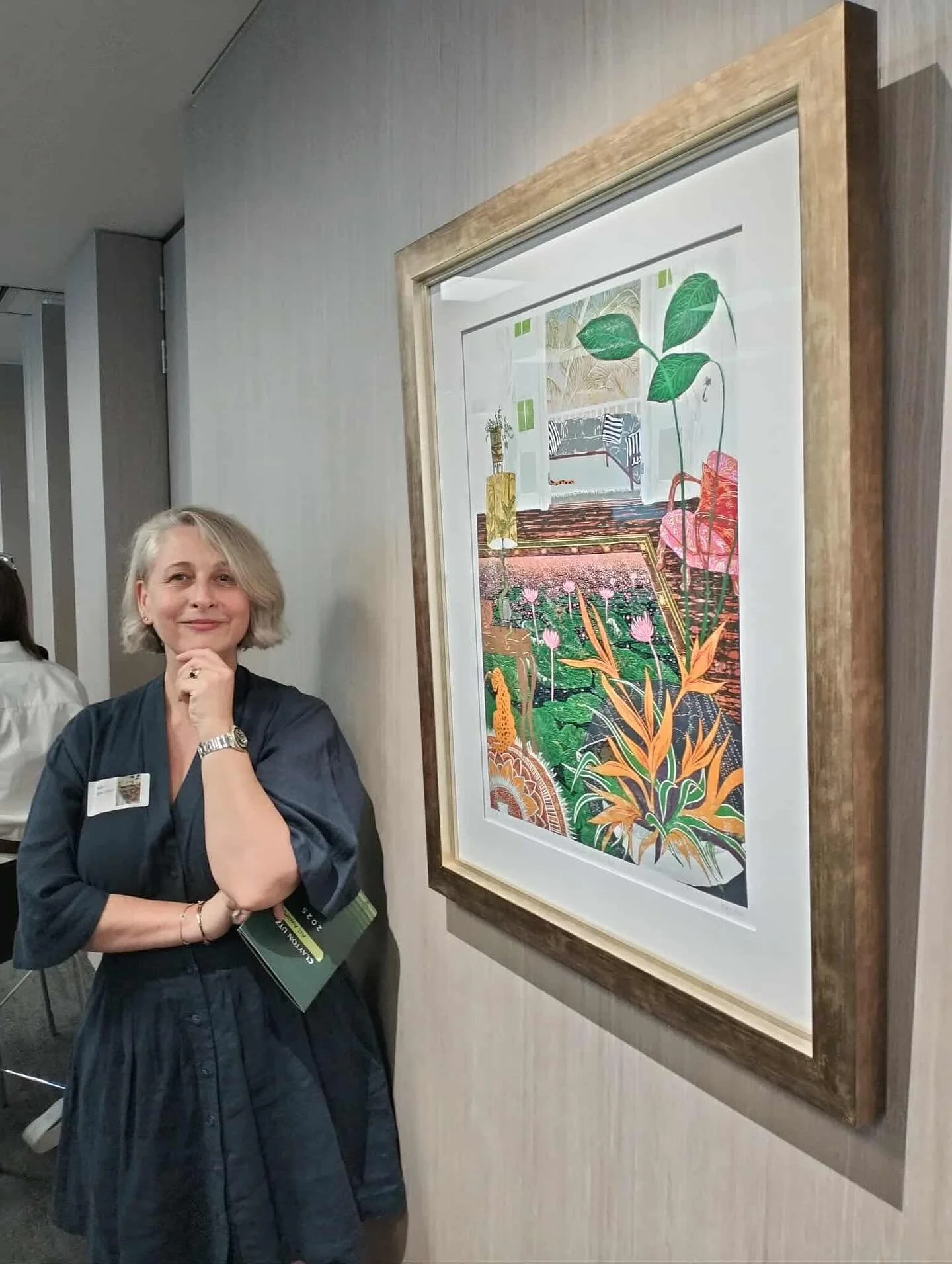 Amazing night at the Clayton Utz Prize&hellip;. Met some wonderfully talented artists @toniware.art @mamapappa1 and enjoyed meeting @francescaowen_ and her gorgeous mum, the well deserved winner with her amazing work The Banya.
 
I was beyond shocked