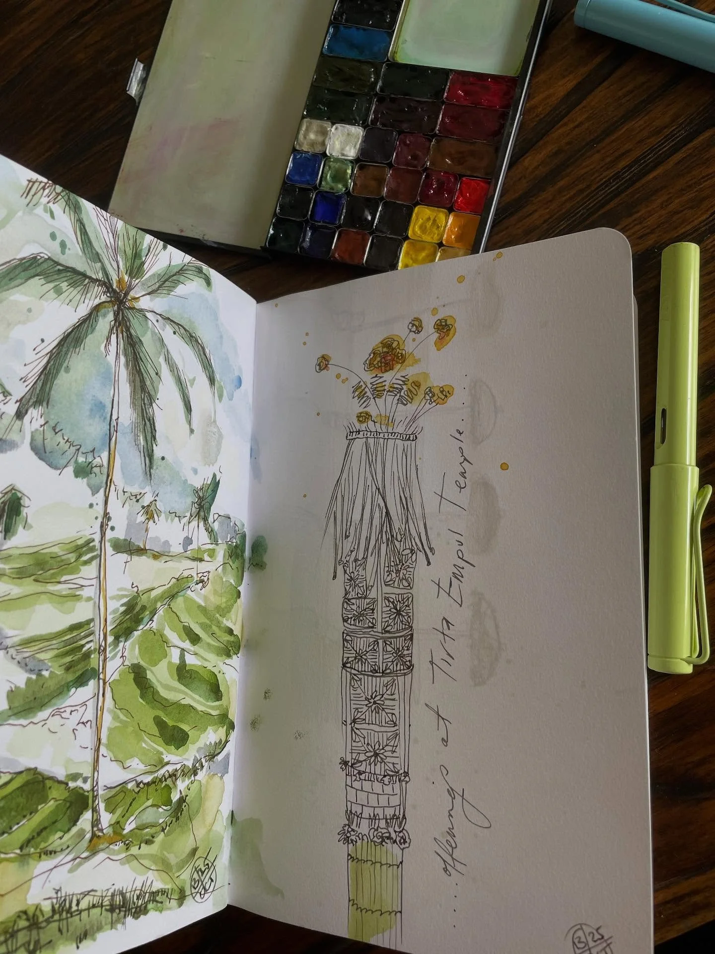 We finished our time in Ubud.  Lovely place and we&rsquo;ve headed over to Nusa Lembongan, the crossing wasn&rsquo;t as bad as I expected and the island is a sight for sore eyes. 

In Ubud we went to rice terraces, and experienced coffee, where the l