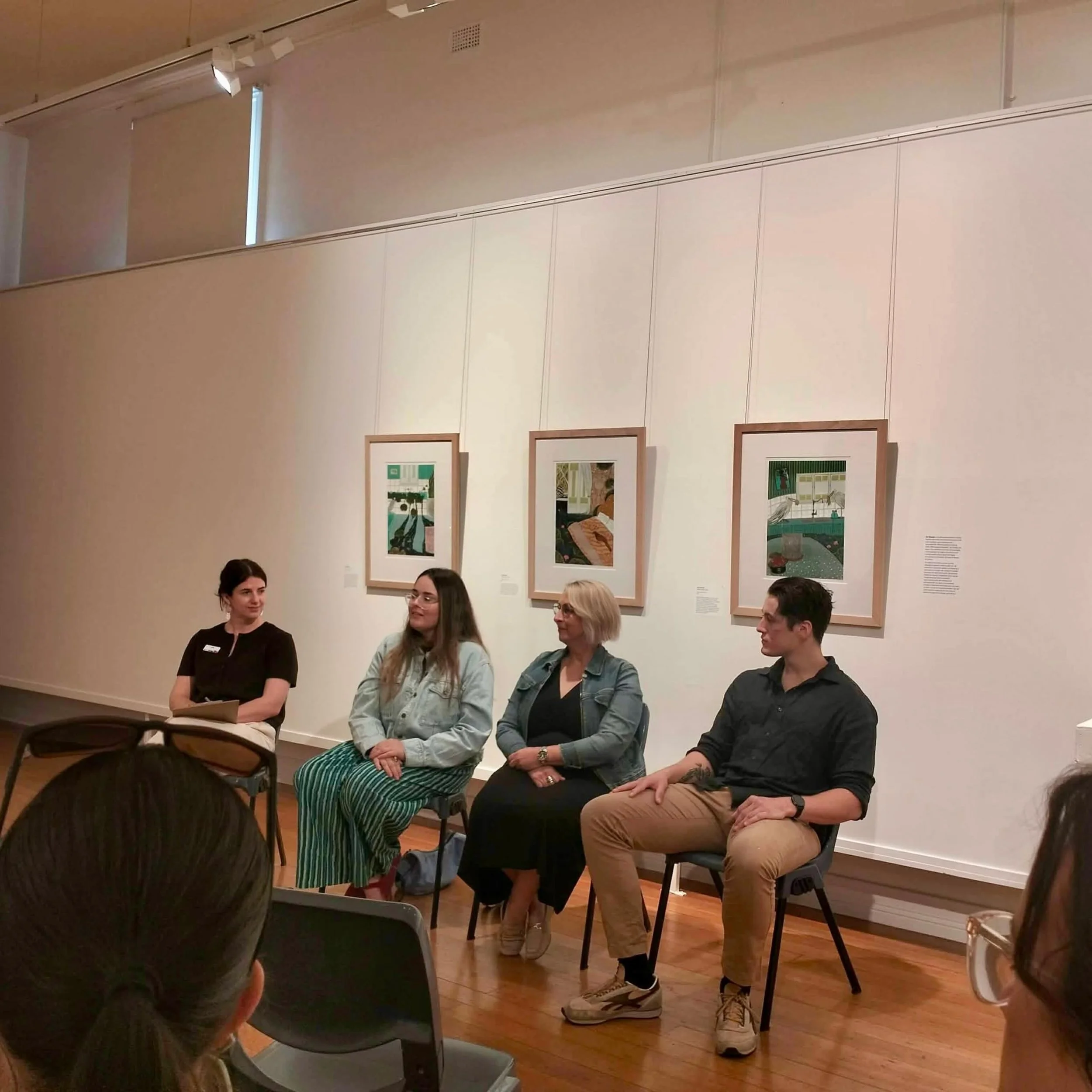 The Unrequited Dream is officially open @gympieregionalgallery a lovely artist talk was so brilliantly facilitated by Gallery Director Kate and an intimate workshop with the most loveliest ladies. 

Gympie Regional Gallery team are amazing to work wi