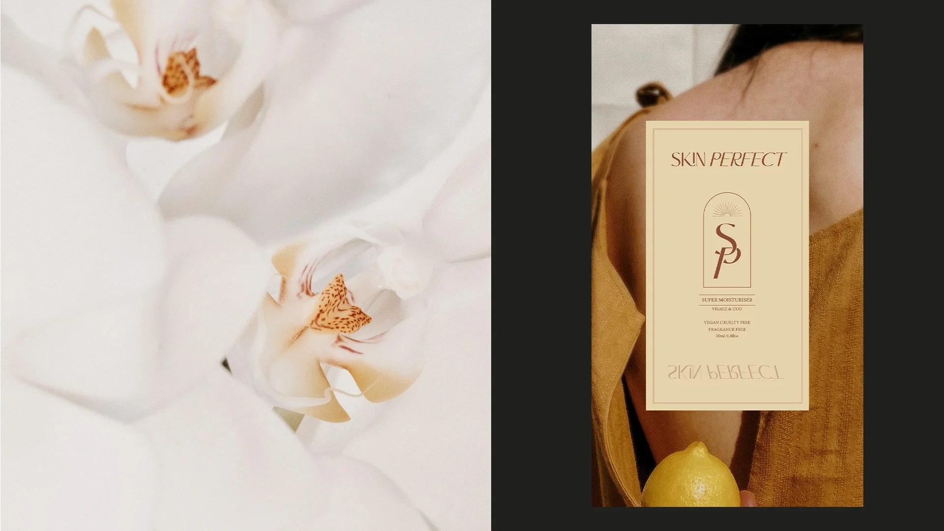 Skincare product packaging design by Larima Studio
