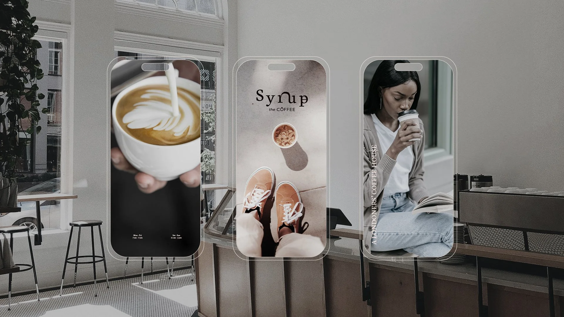 Larima Studio - Coffee shop branding