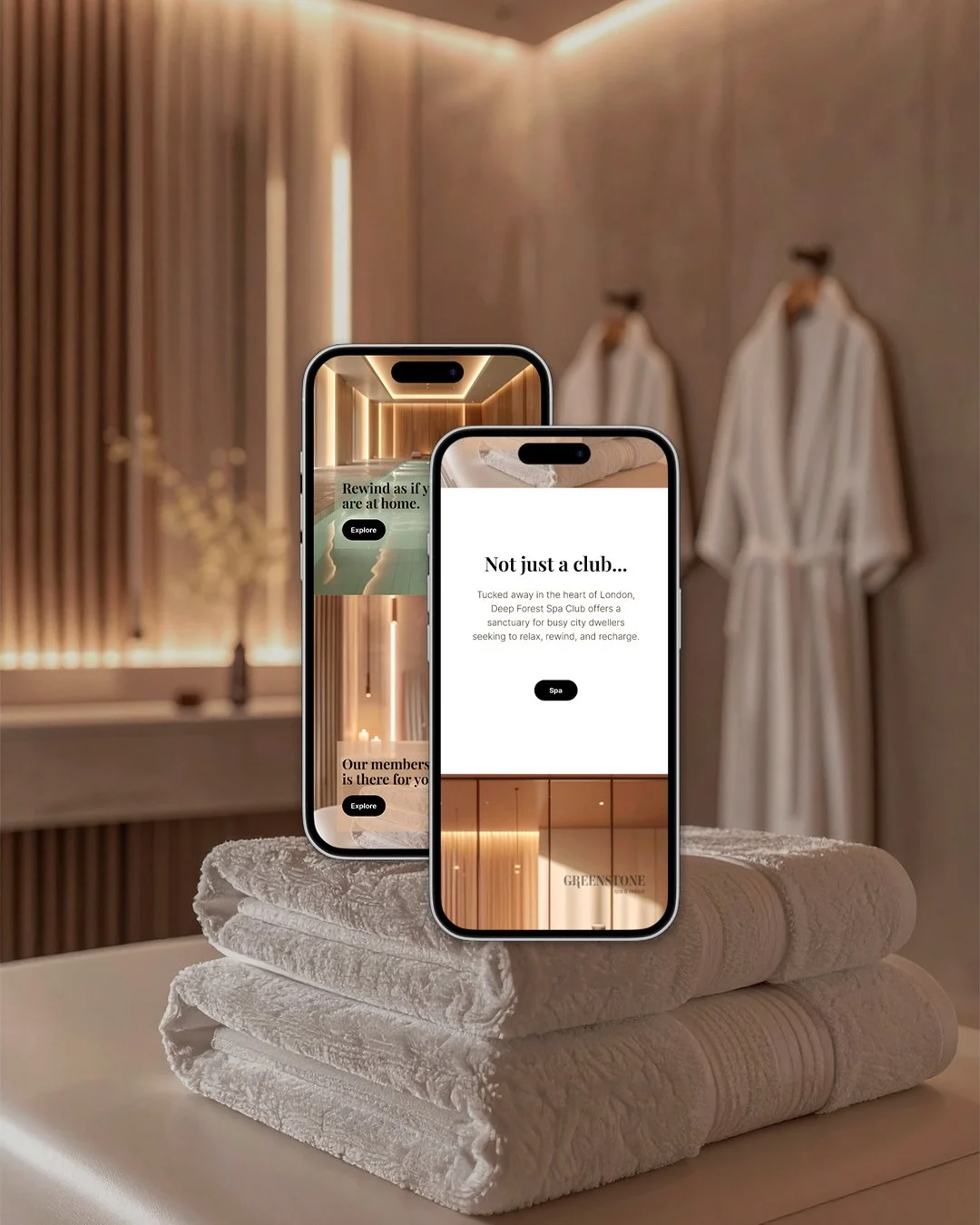 wellness brand website design - Larima Studio
