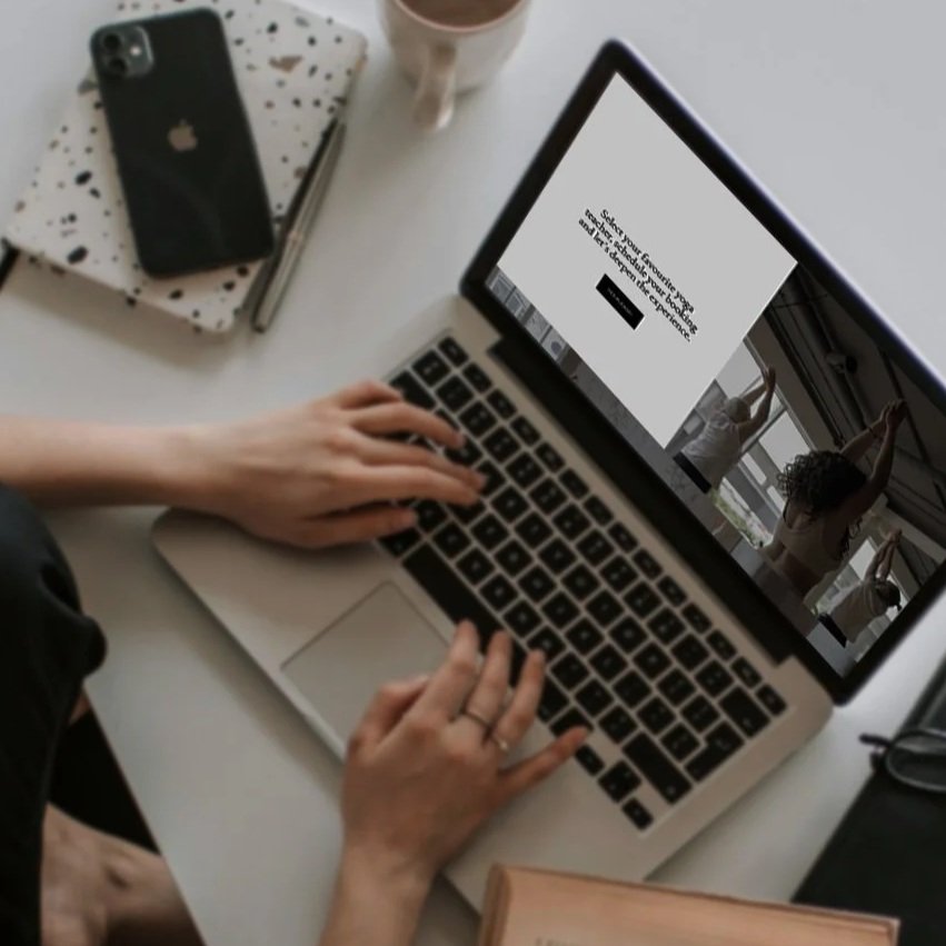 squarespace website design - Larima Studio