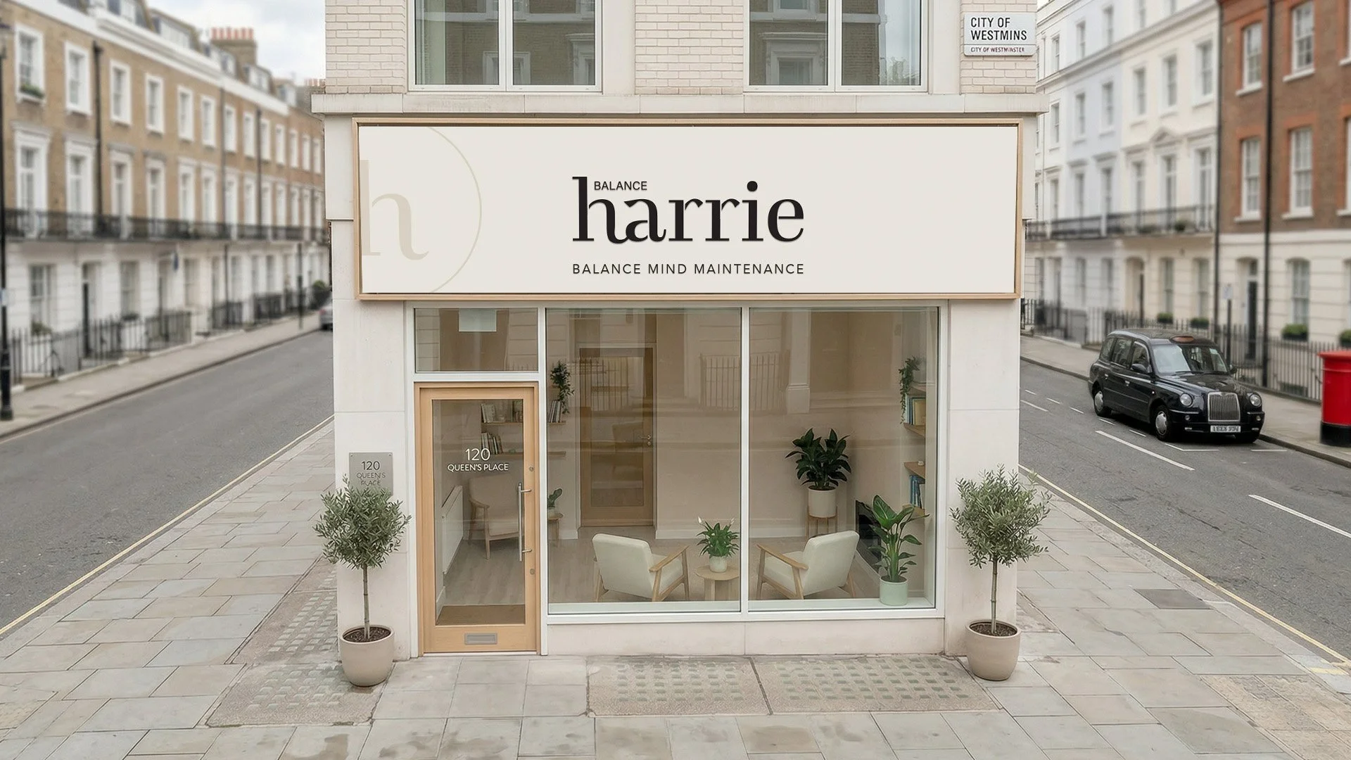psychologist brand design  - Larima Studio London