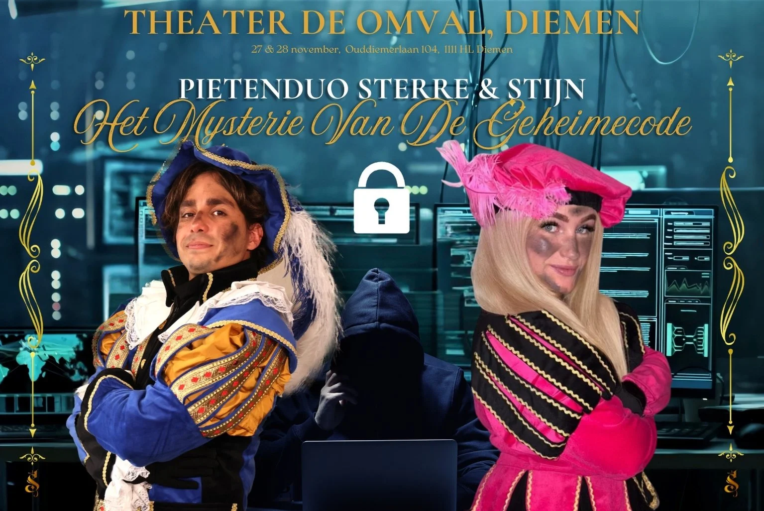Theatershow Diemen - Sterre & Stijn en het mysterie van de geheime code UITVERKOCHT