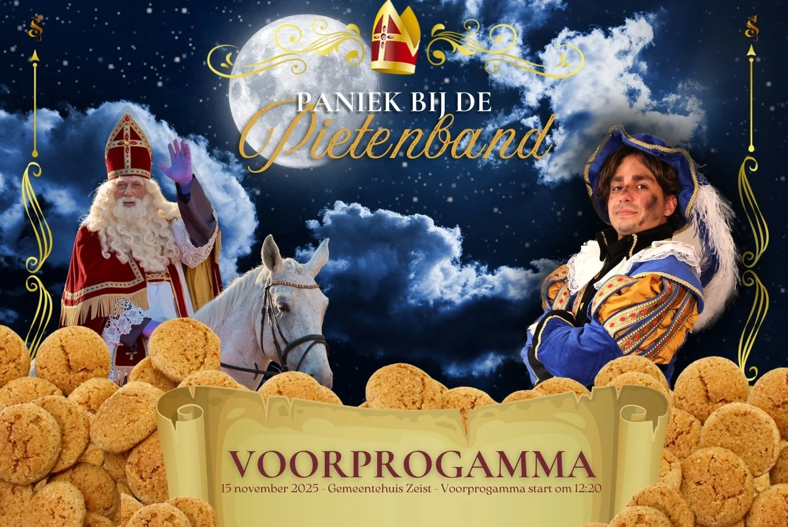 Voorprogramma Intocht Zeist - Een spannend voorprogramma & de aankomst van Sinterklaas!