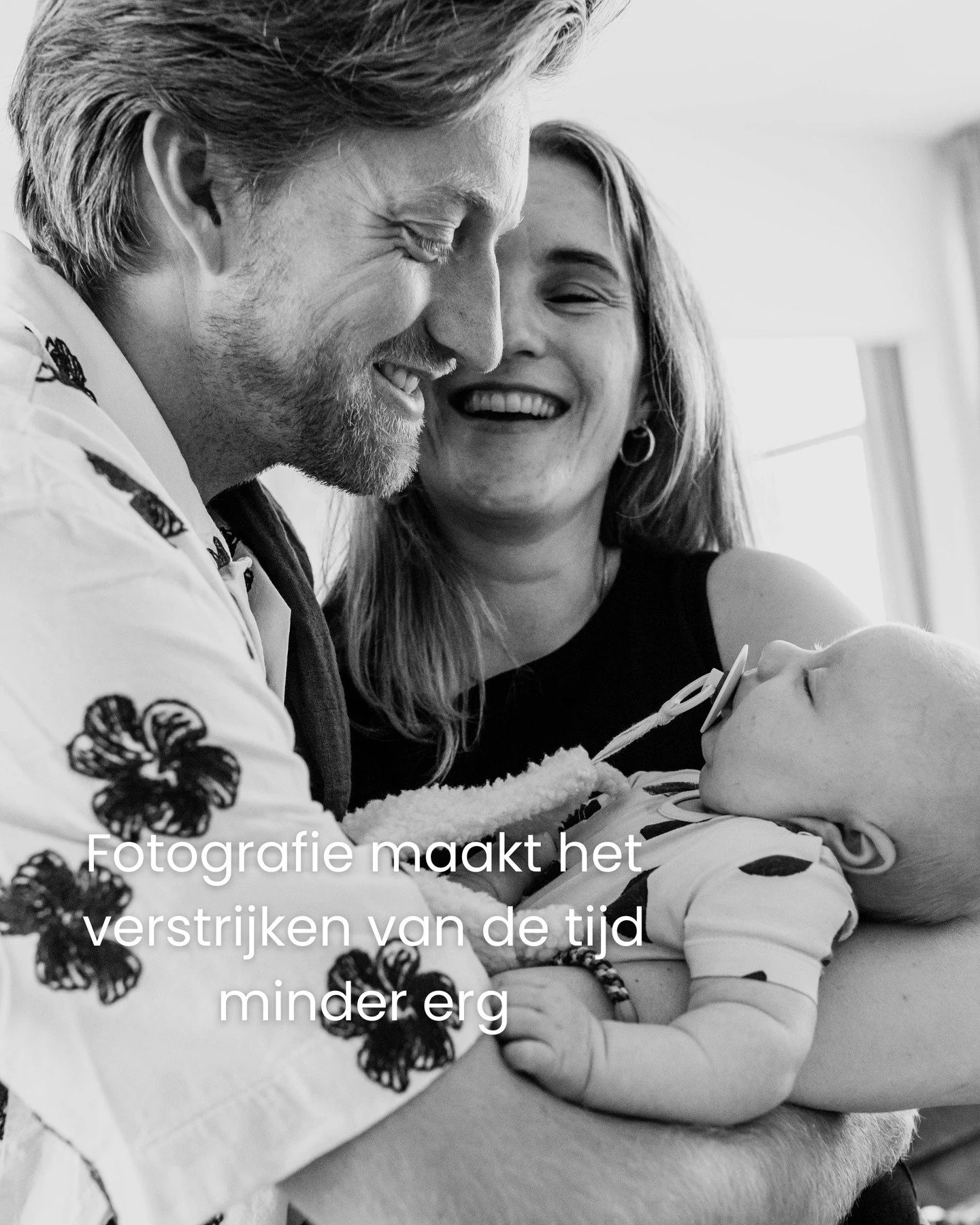 Je 80-jarige zelf gaat je zo dankbaar zijn. Fotografie maakt het verstrijken van de tijd minder erg. Door fotografie gaat de voorbije tijd niet verloren. Kun je vasthouden wie je was, wie je liefhad. Vergeet je niet hoe alles voelde, hoe iedereen eru