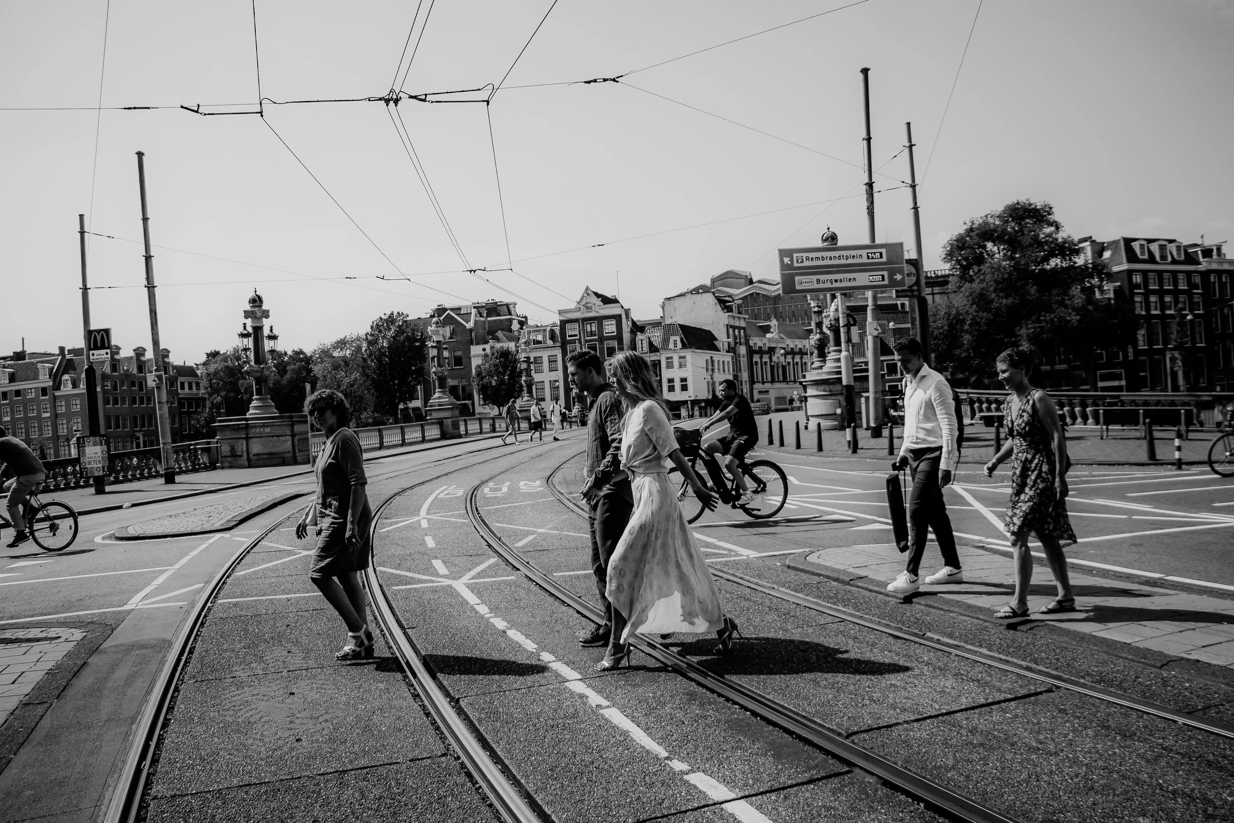 Bruiloft Amsterdam stadhuis fotografie