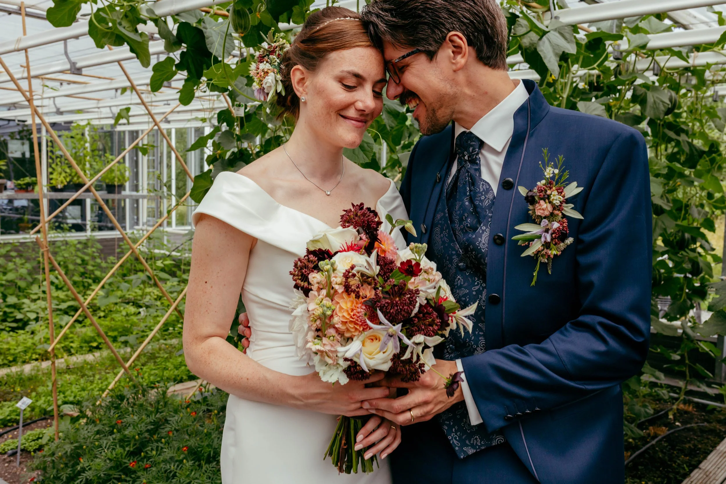 Bruiloft in de Kas fotoshoot Amsterdam