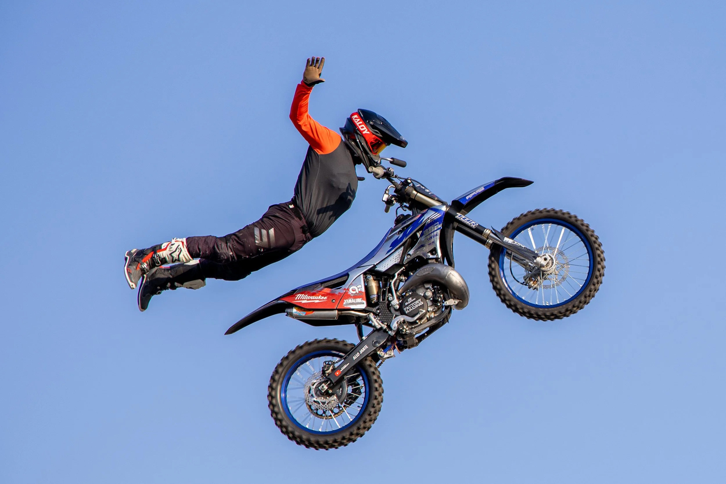 Sylvan Masson au salon du 2 roues de Vannes