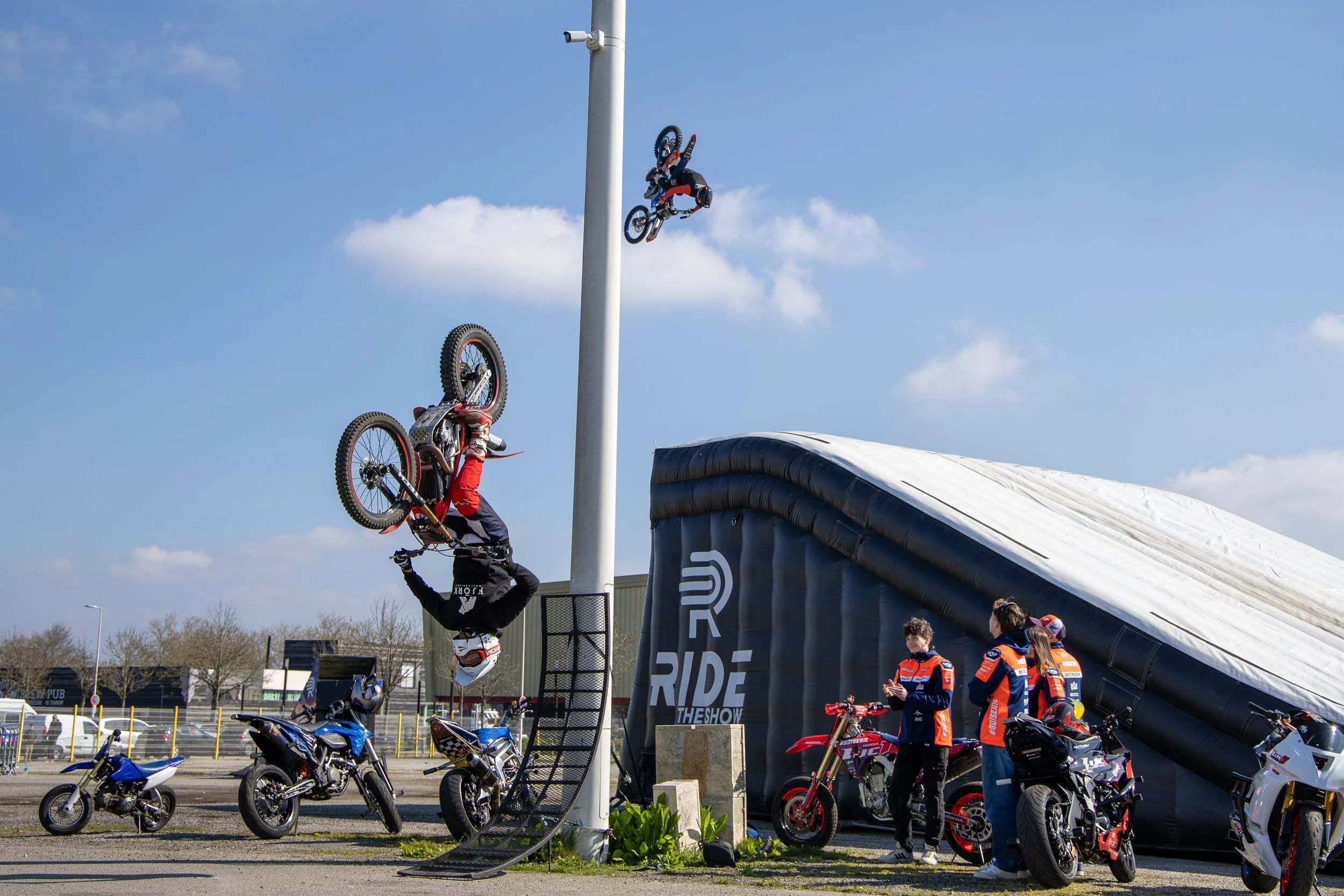 TBS BMX SHOW au salon du 2 roues de Vannes