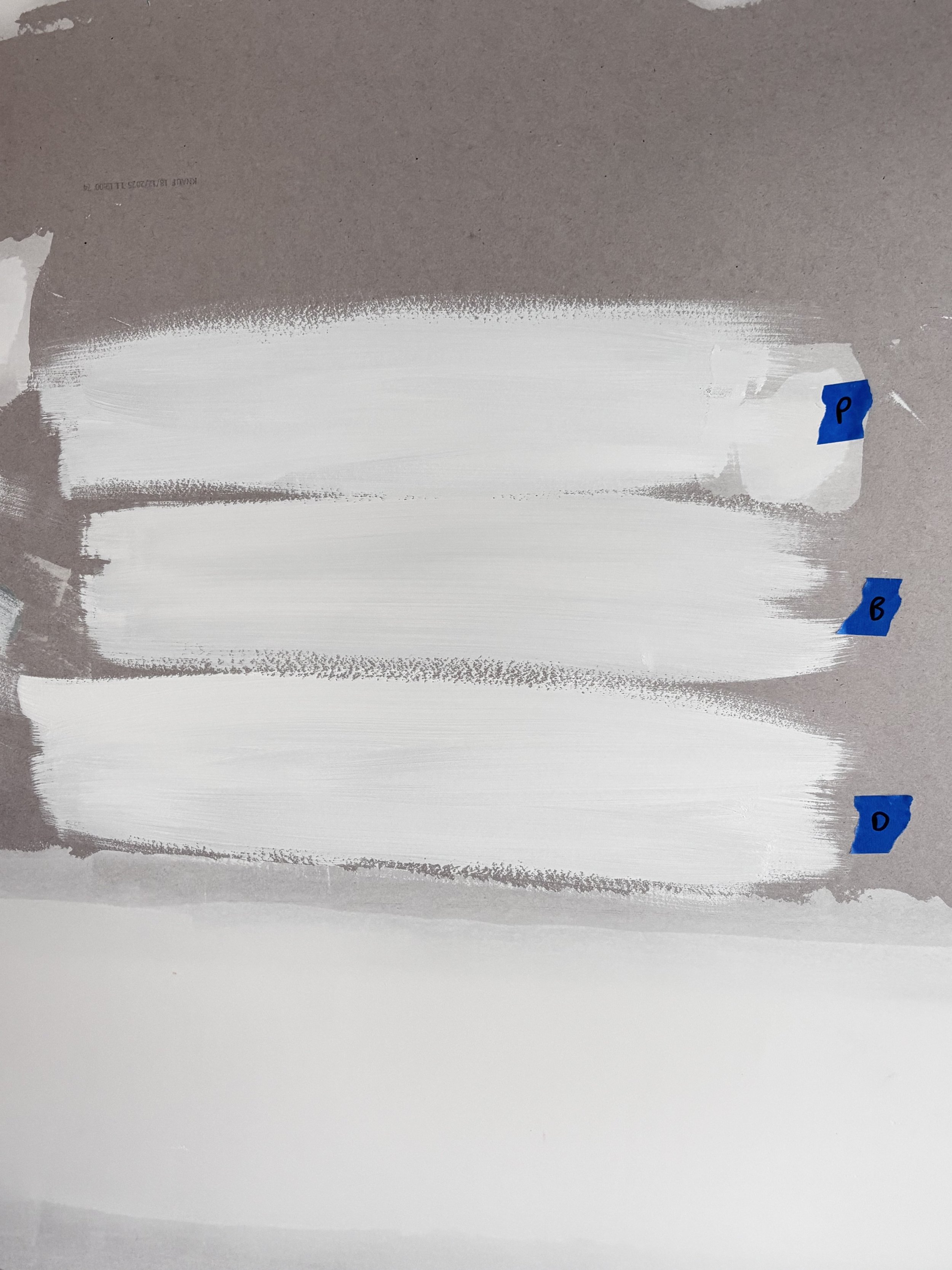 Why We Always Paint Three Whites on the Wall