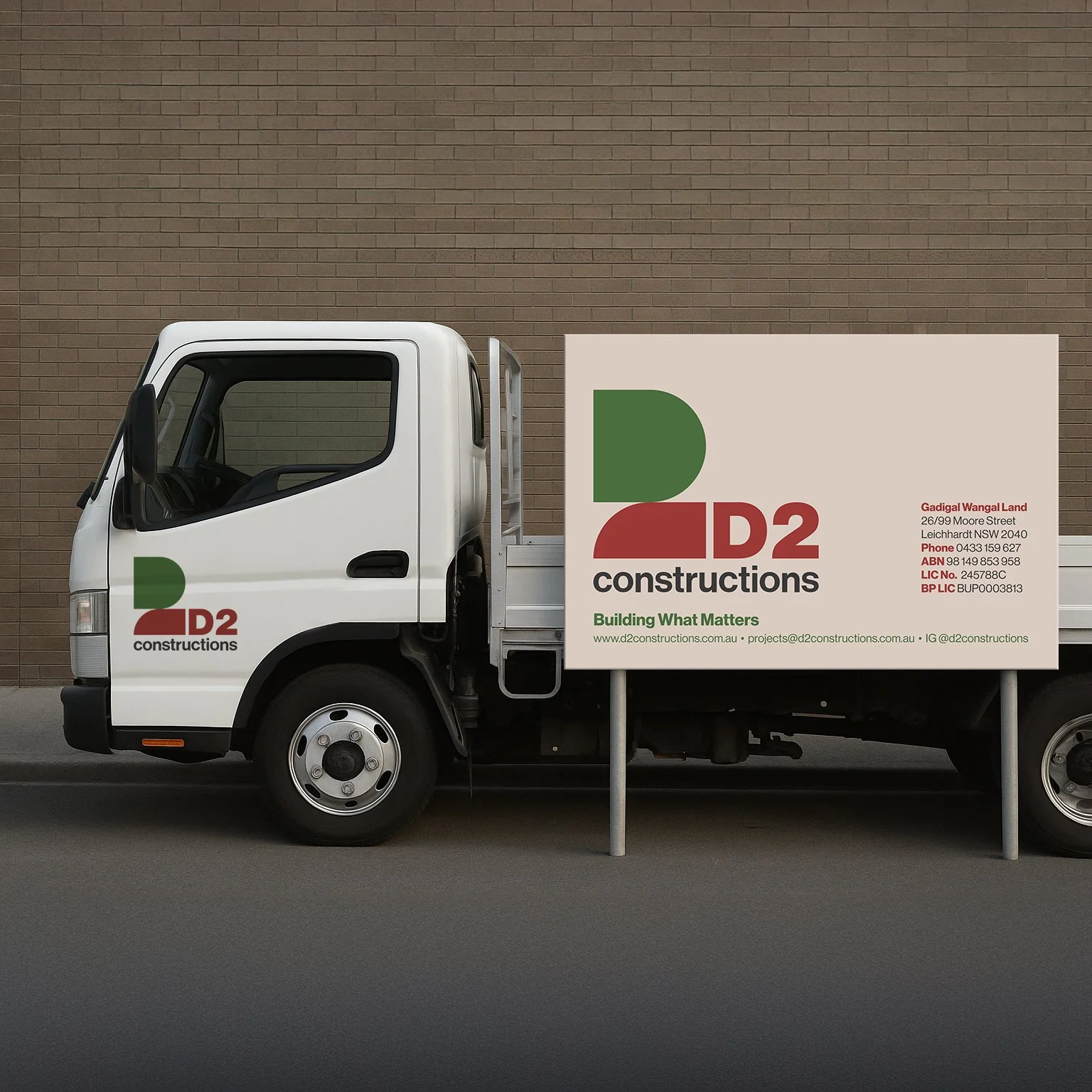 D2 Constructions Branding