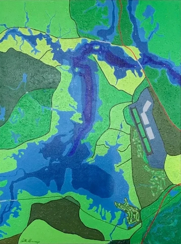 Great Bay 18"x24" Acrylic