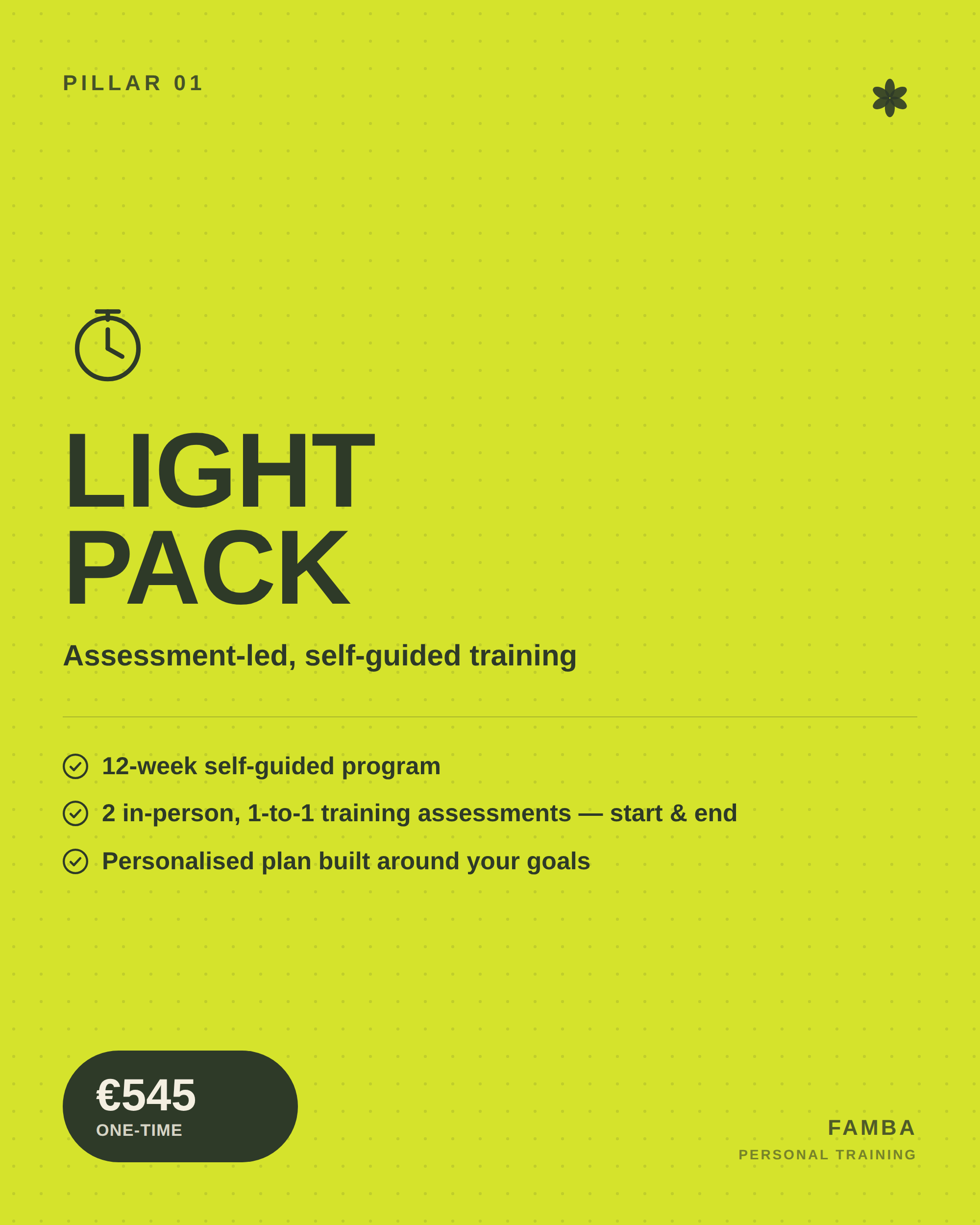 Assessment + Custom Program