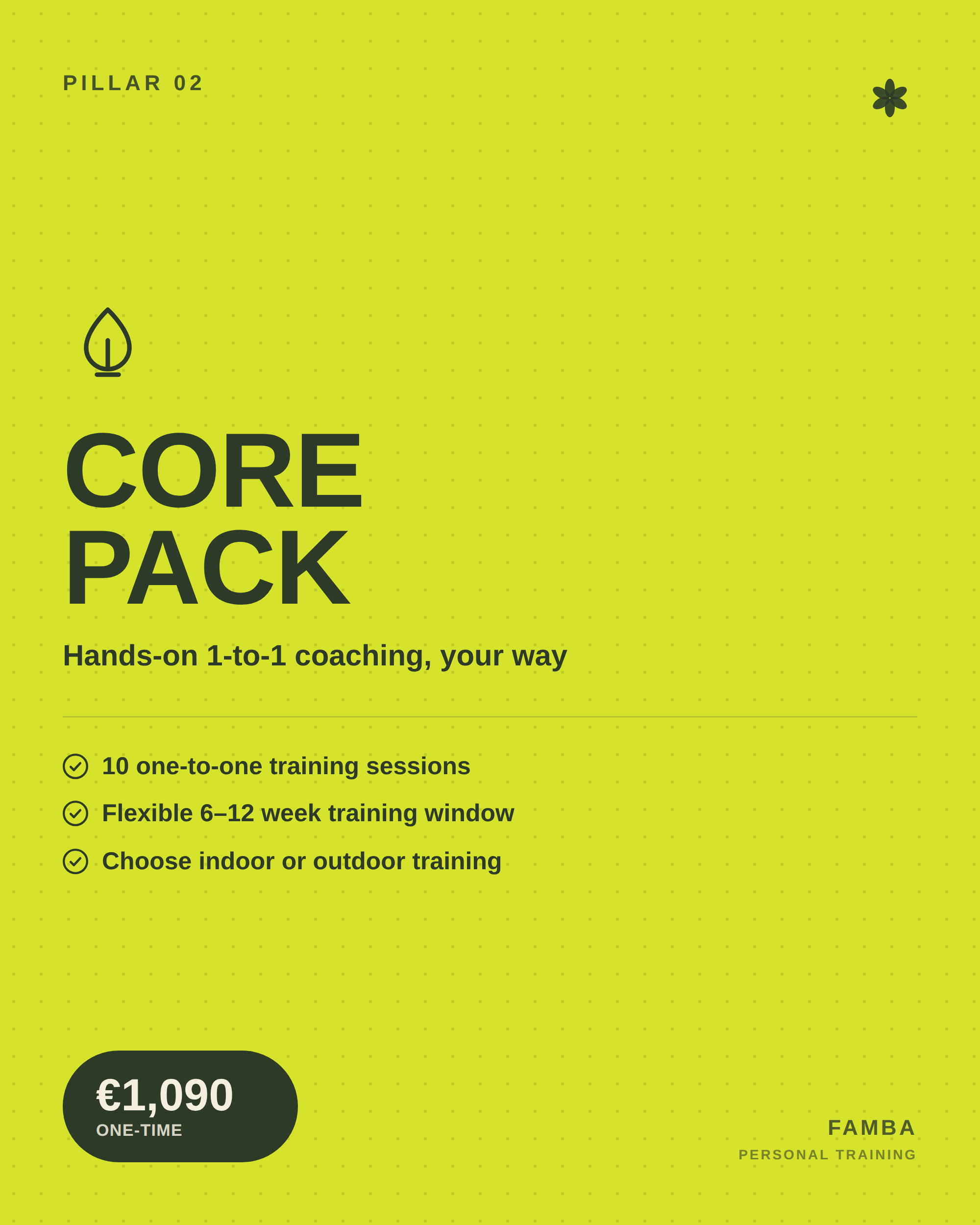 10-Lesson Personal Training Card