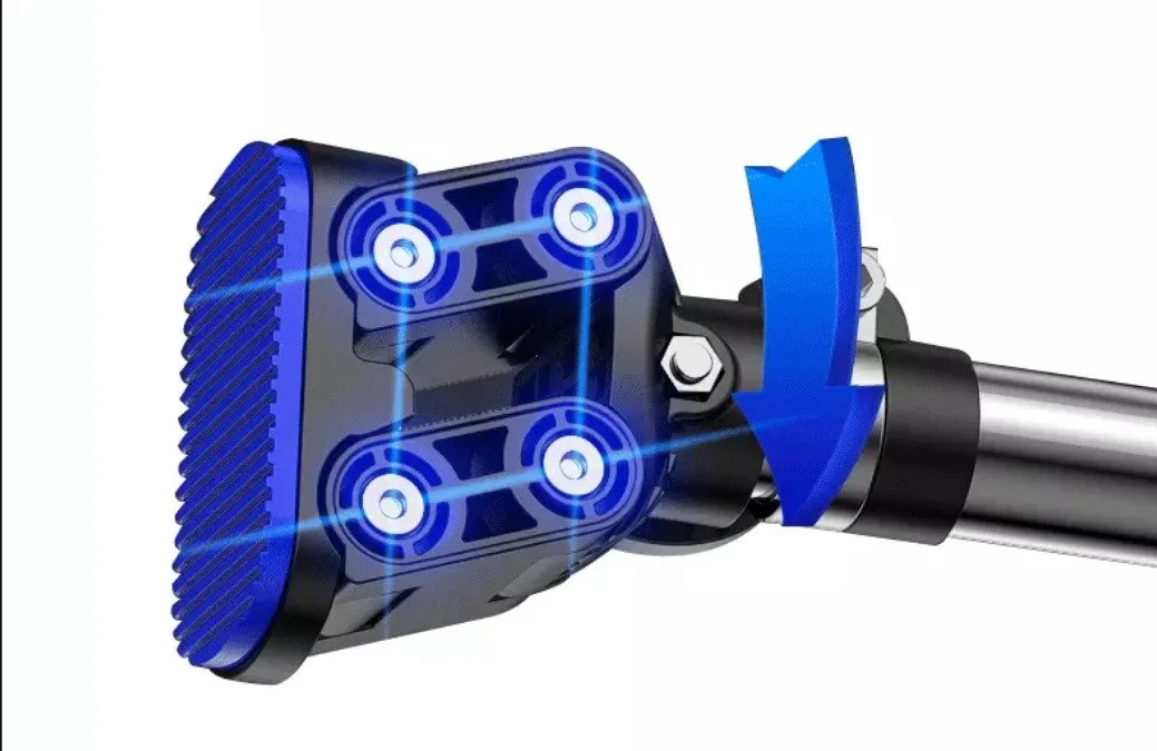 3. Designed for Maximum Stability. Engineered to apply downward force into the door frame. As your weight is applied, the design helps increase the bar's stability and maintain a secure connection.