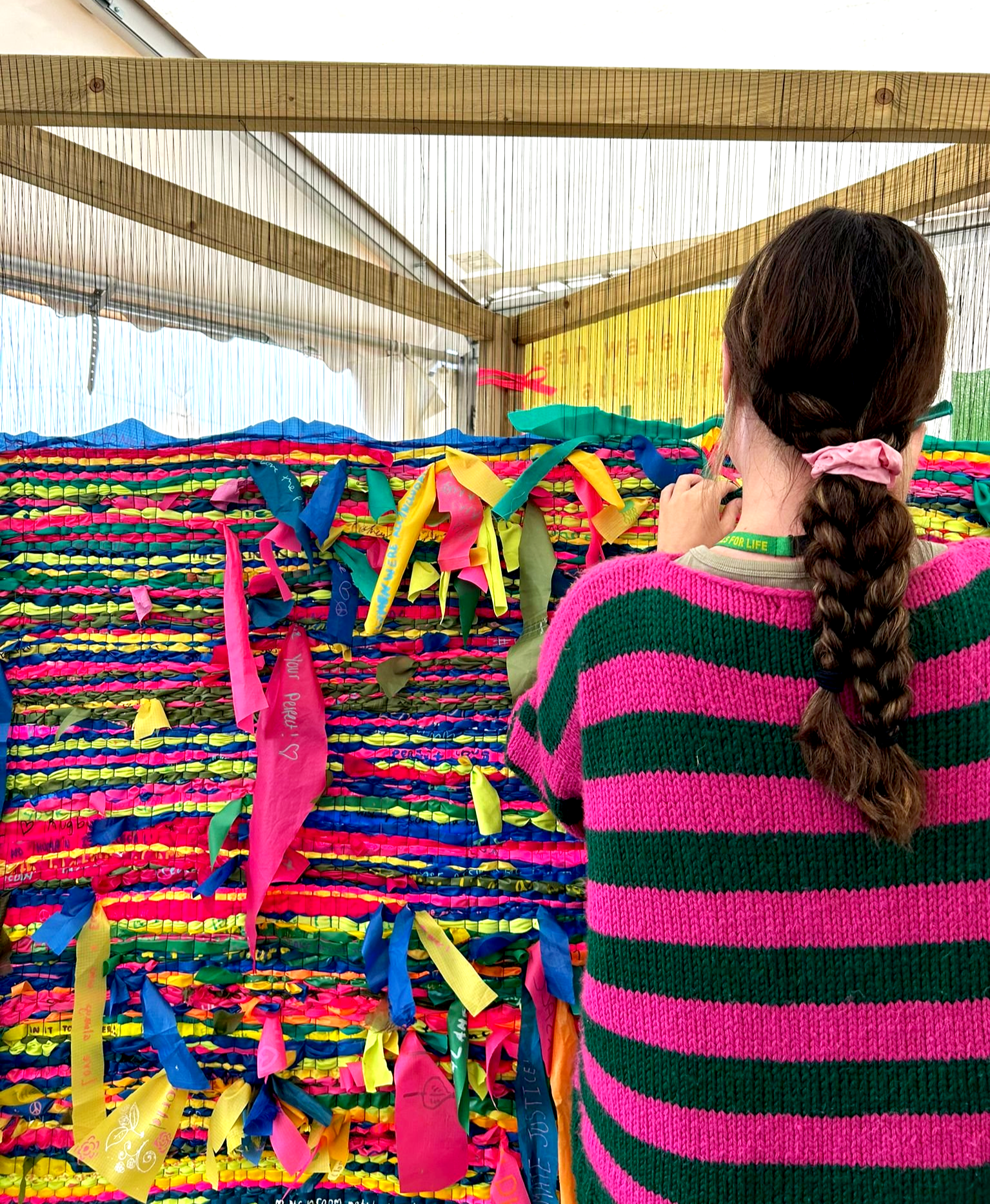 Oxfam 2024: Loom with a View. Boardmasters Festival