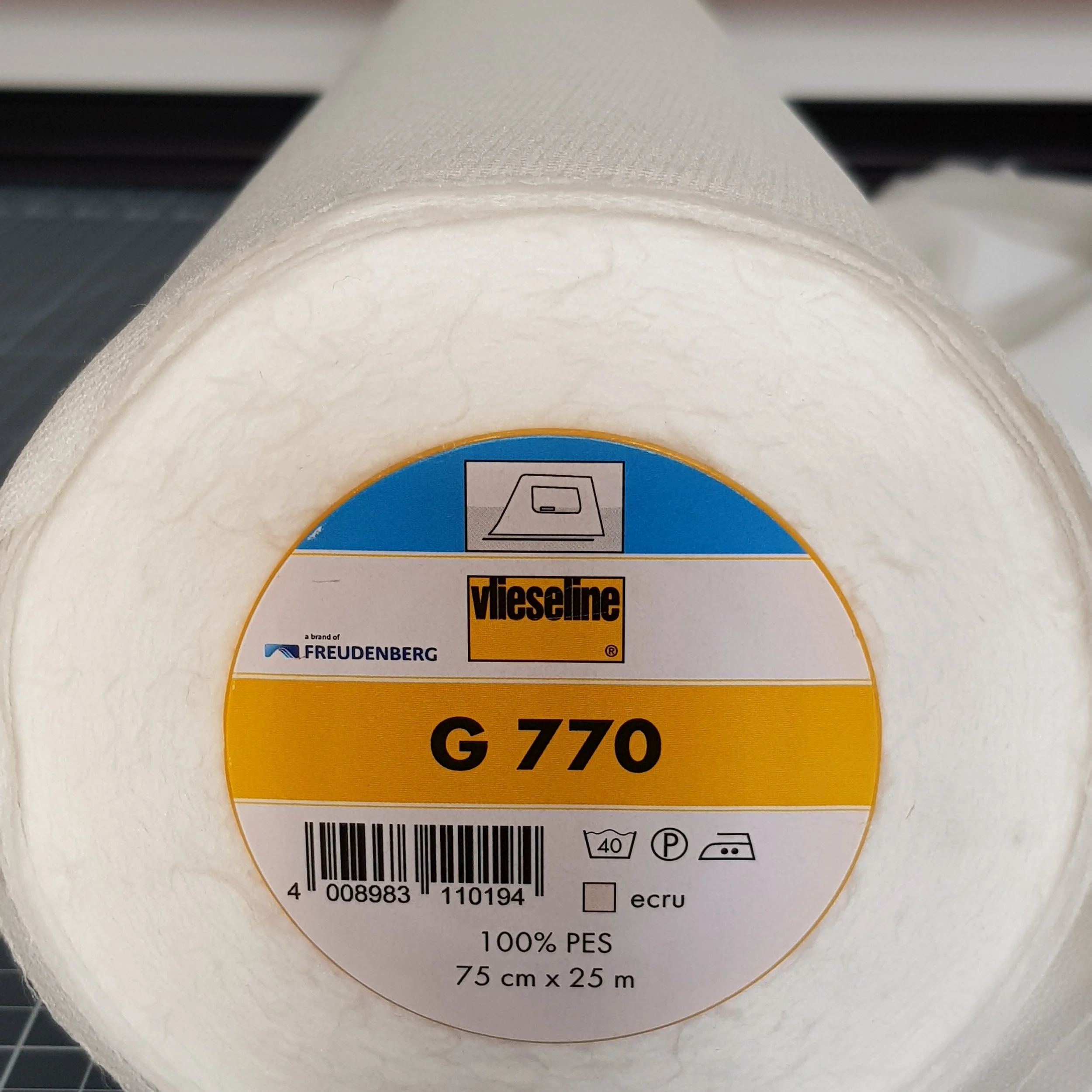 Vlieseline G770 Premium Woven Cotton Interfacing for Tailoring & Dressmaking