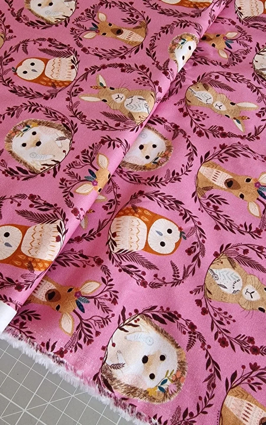 Dashwood Studio Wild Collection – Owls, Rabbits and Deers on Pink