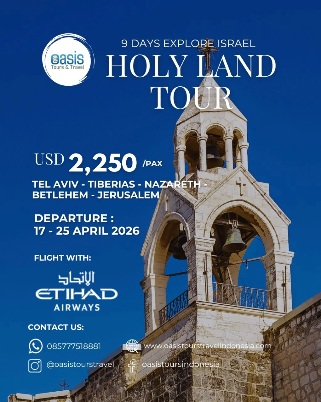 9-Day Holy Land Exploration Tour