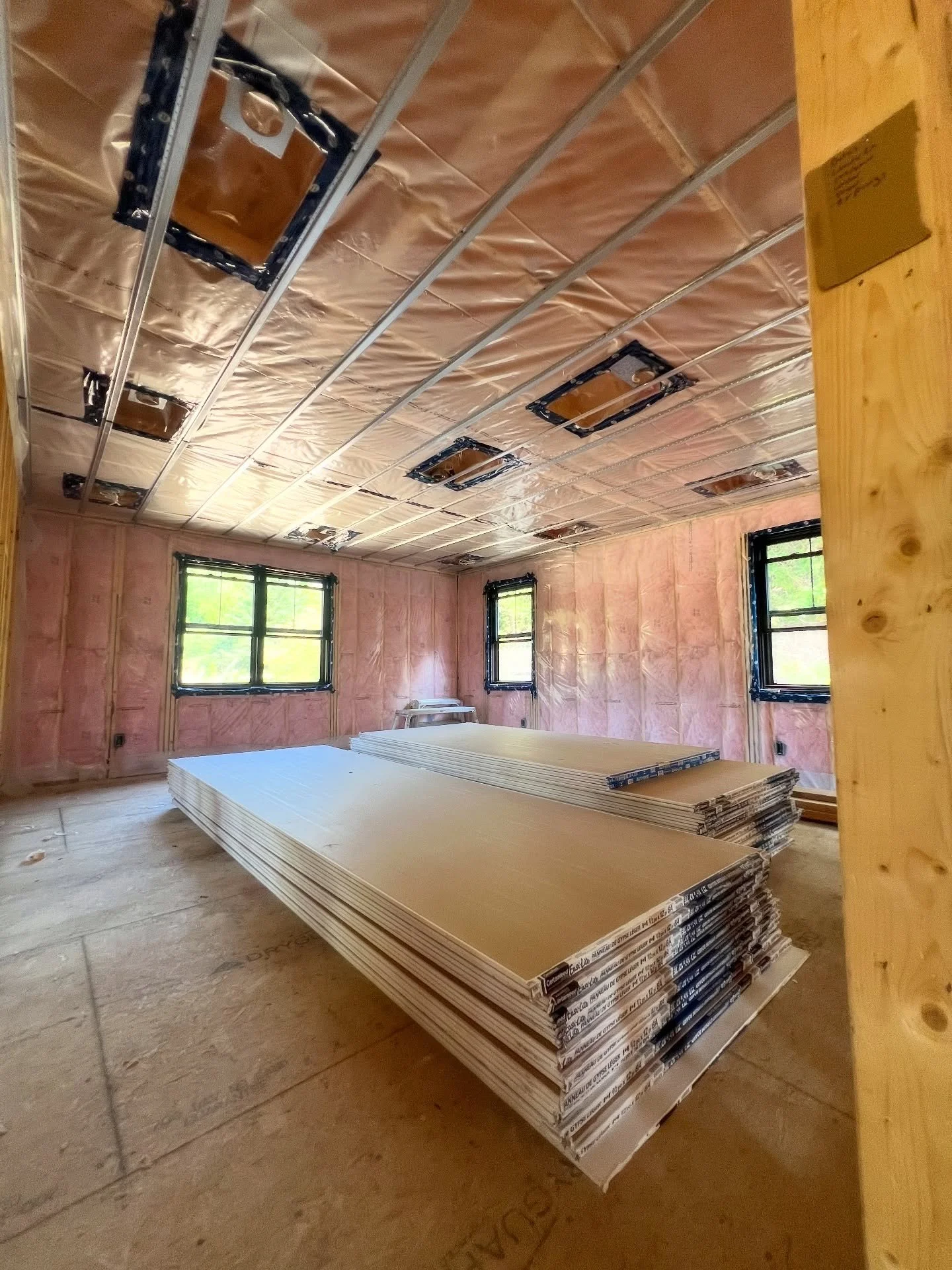 Comfort starts here. 🏡✨

At Project #WagnerLakeLiving, insulation is now complete&mdash;an essential step in creating a home that feels as good as it looks. 💯

High-quality insulation does more than regulate temperature. It boosts energy efficiency
