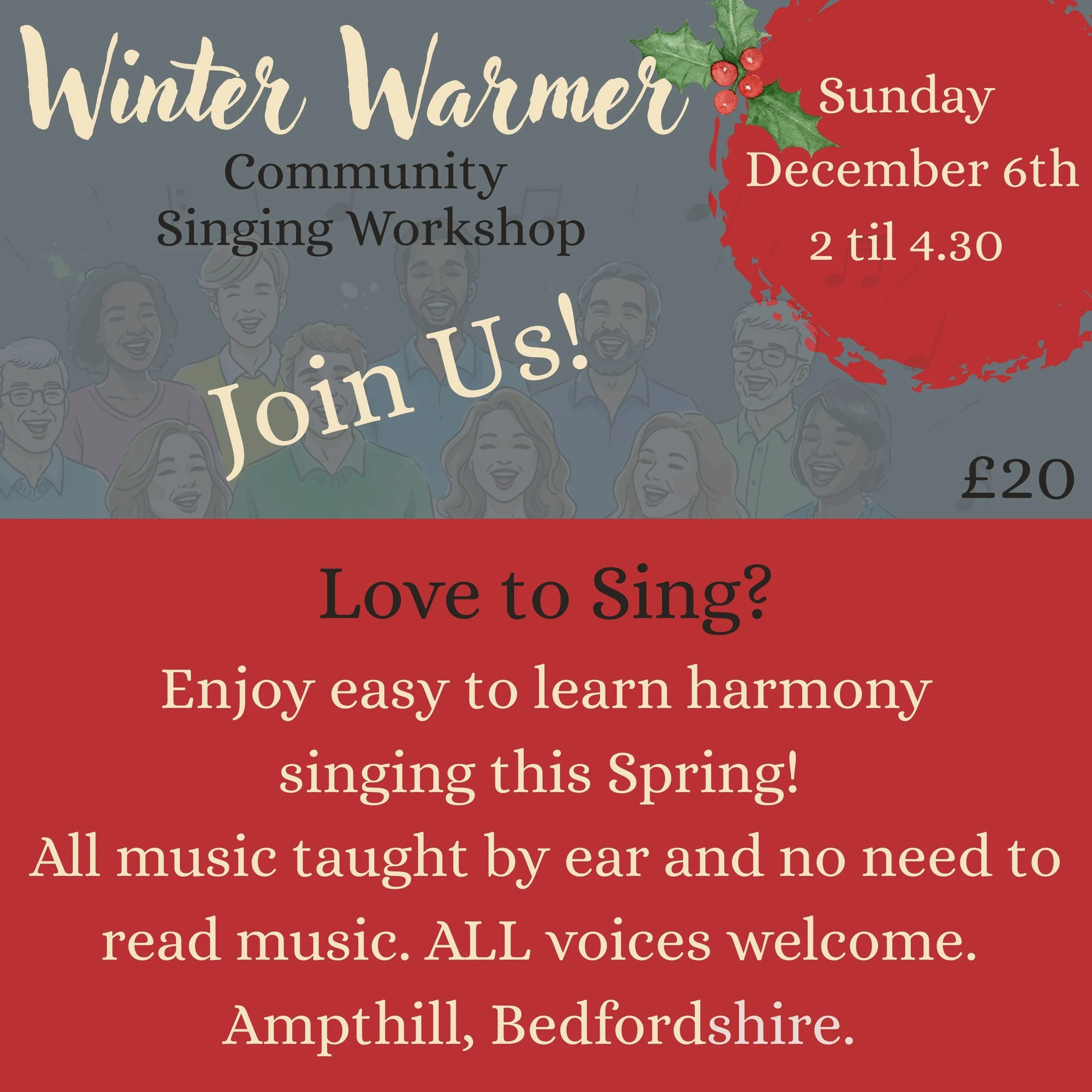 Winter Warmer Workshop - December 2026