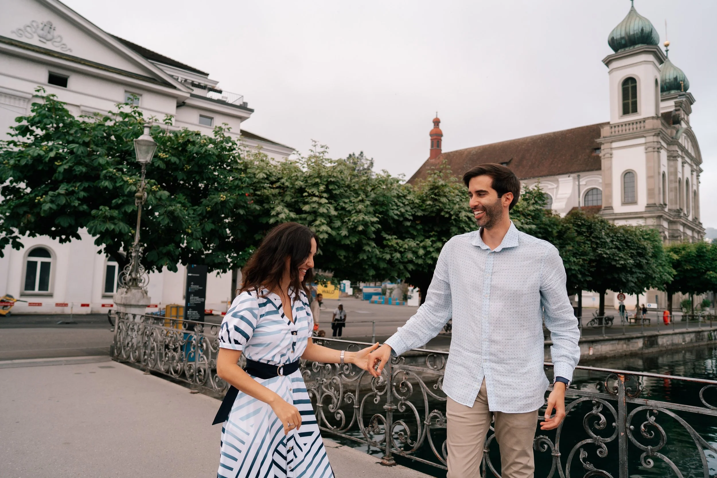 Lakeside Romance in Lucerne | Switzerland Couple Session