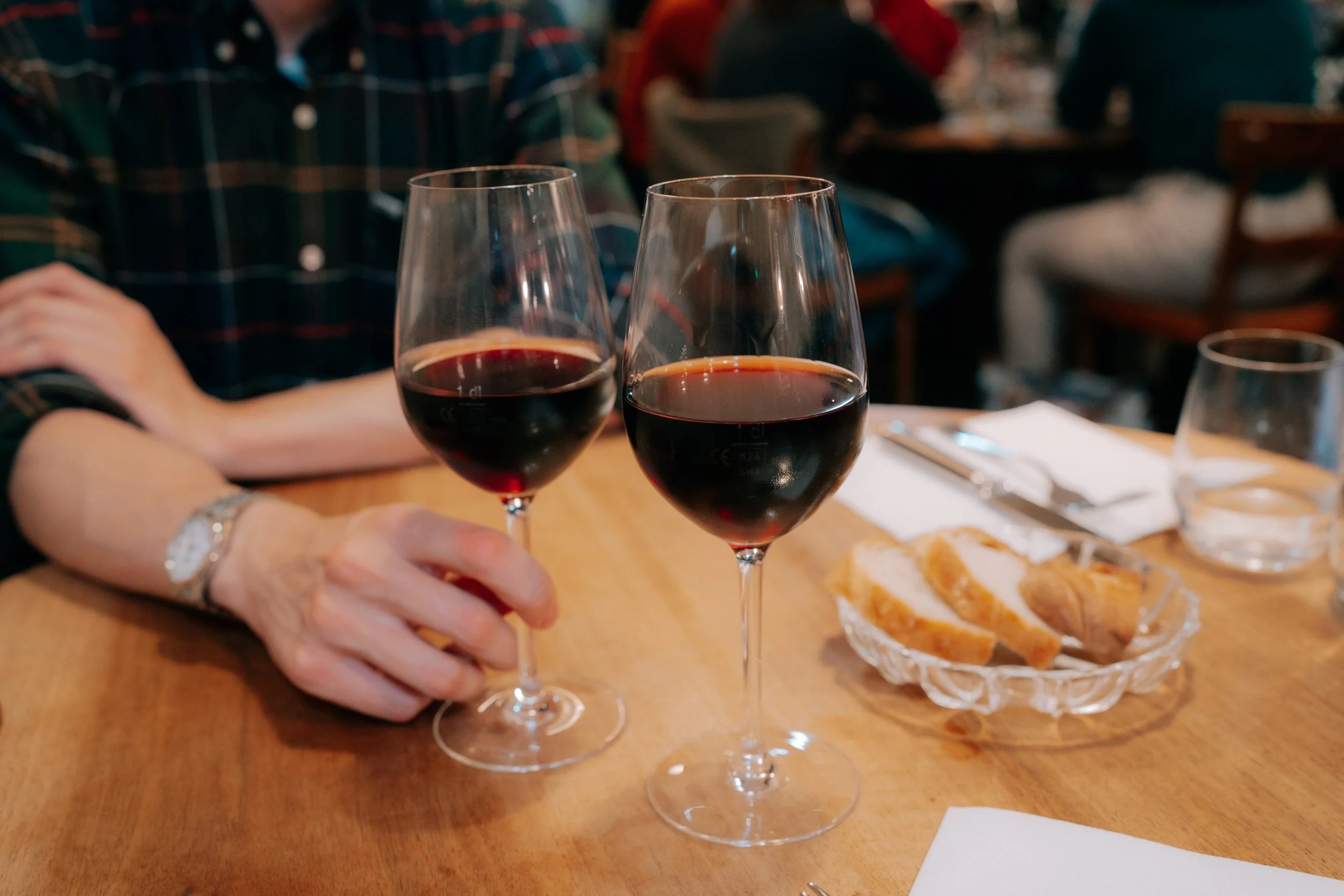 Wine in Lotti Restaurant Zurich