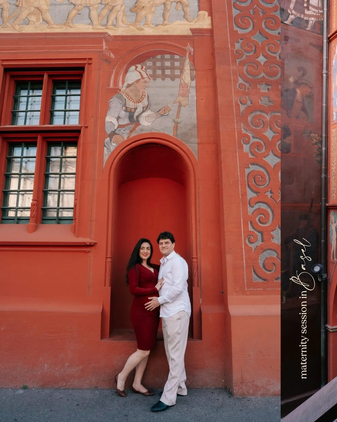 Maternity photoshoot to remember the most important moments? ❤️ Yes, that&rsquo;s always a great idea! Switzerland has many lovely cities - and Basel has a lot of corners to explore 🥰 Congratulations to the couple 🎈
.
.
.
More photos here 👉🏼 www.