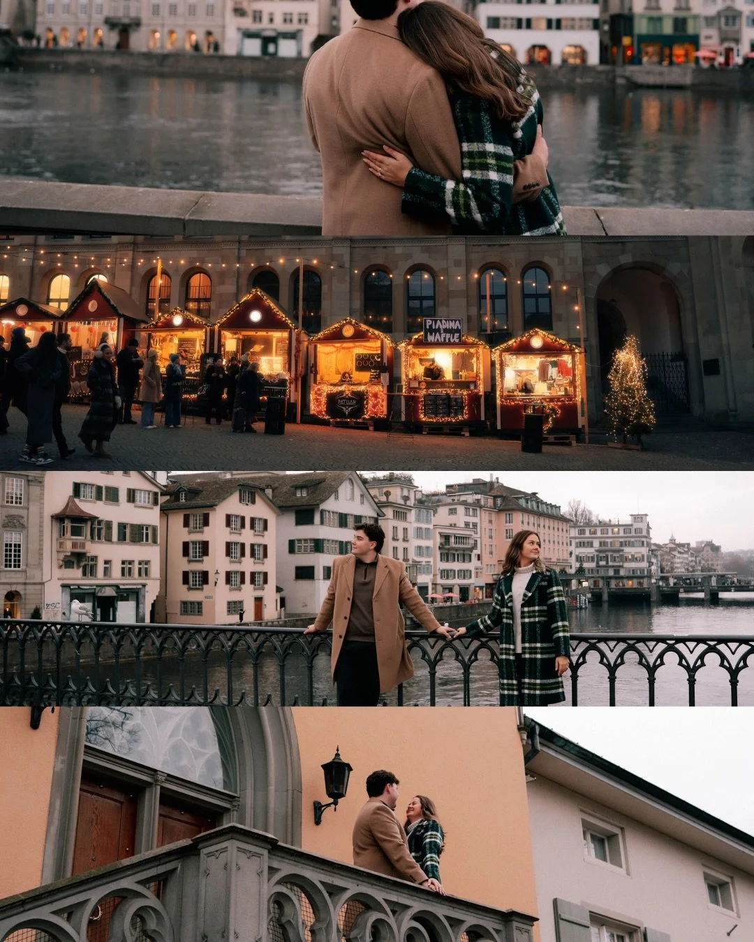 As a photographer, the perfect proposal for me is always about balance 💫💛 With Charles and Emma, we decided to do the best of both worlds:

We planned a surprise proposal in beautiful Rapperswil, where I was waiting for their big moment in secret ?