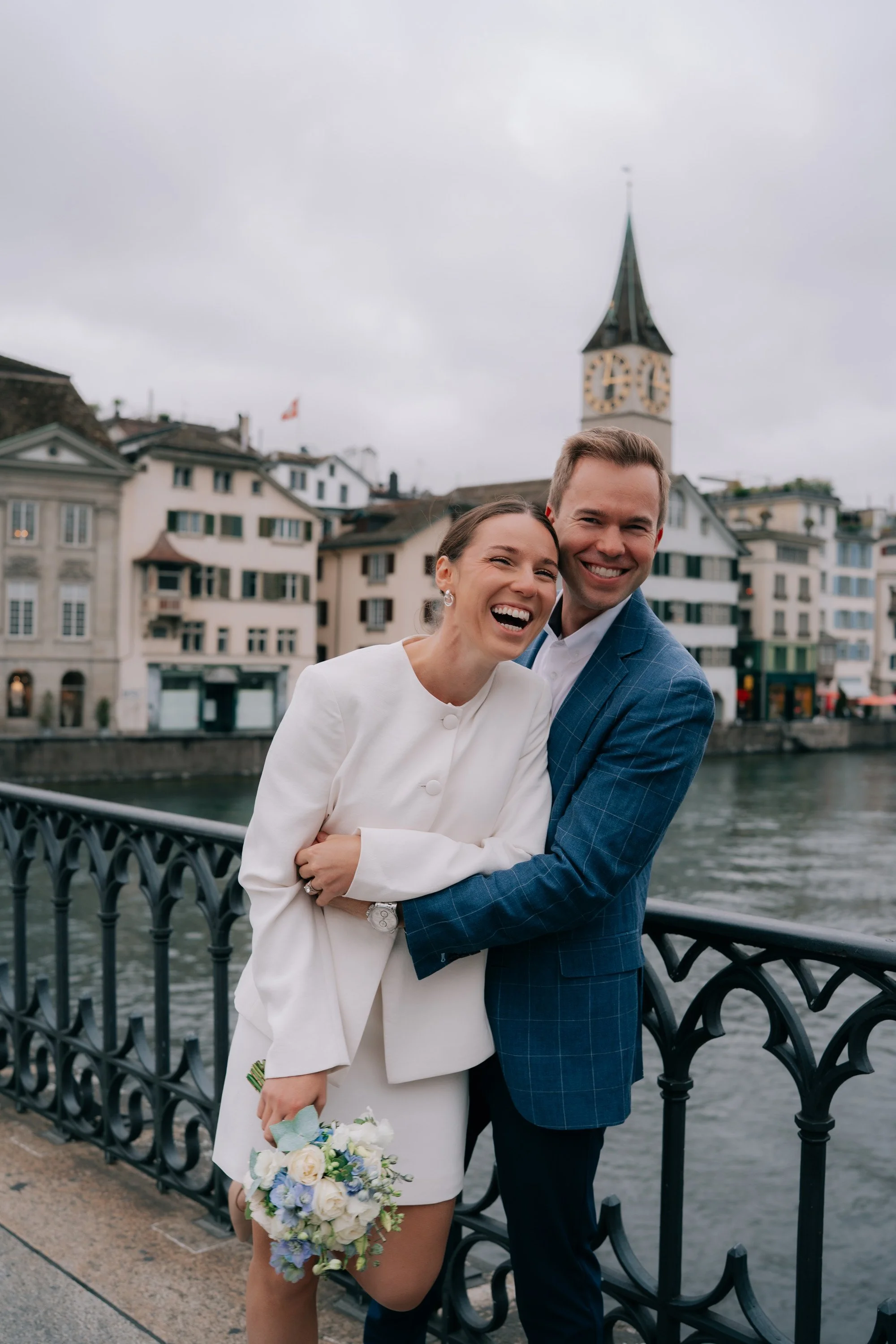 Limmat River Wedding Session