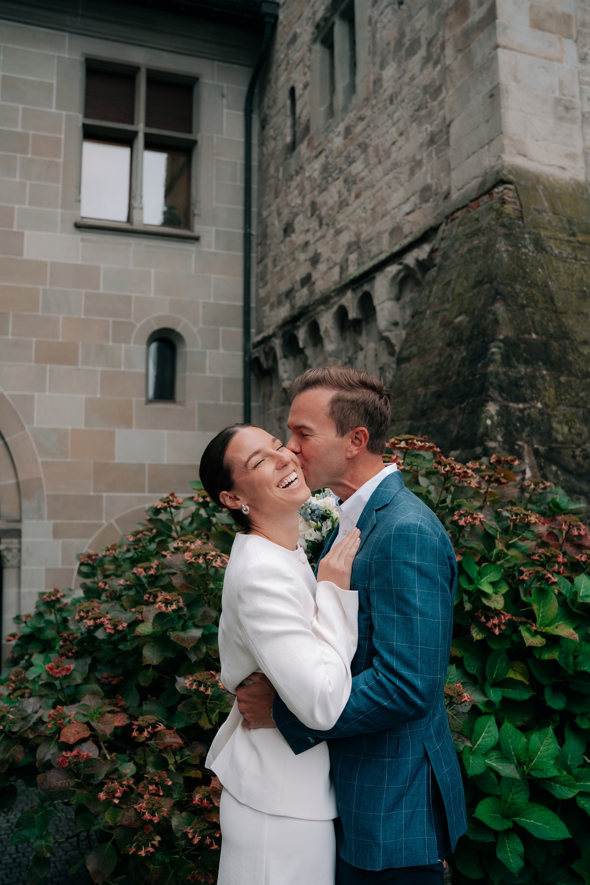 Just Married in Zurich, Switzerland