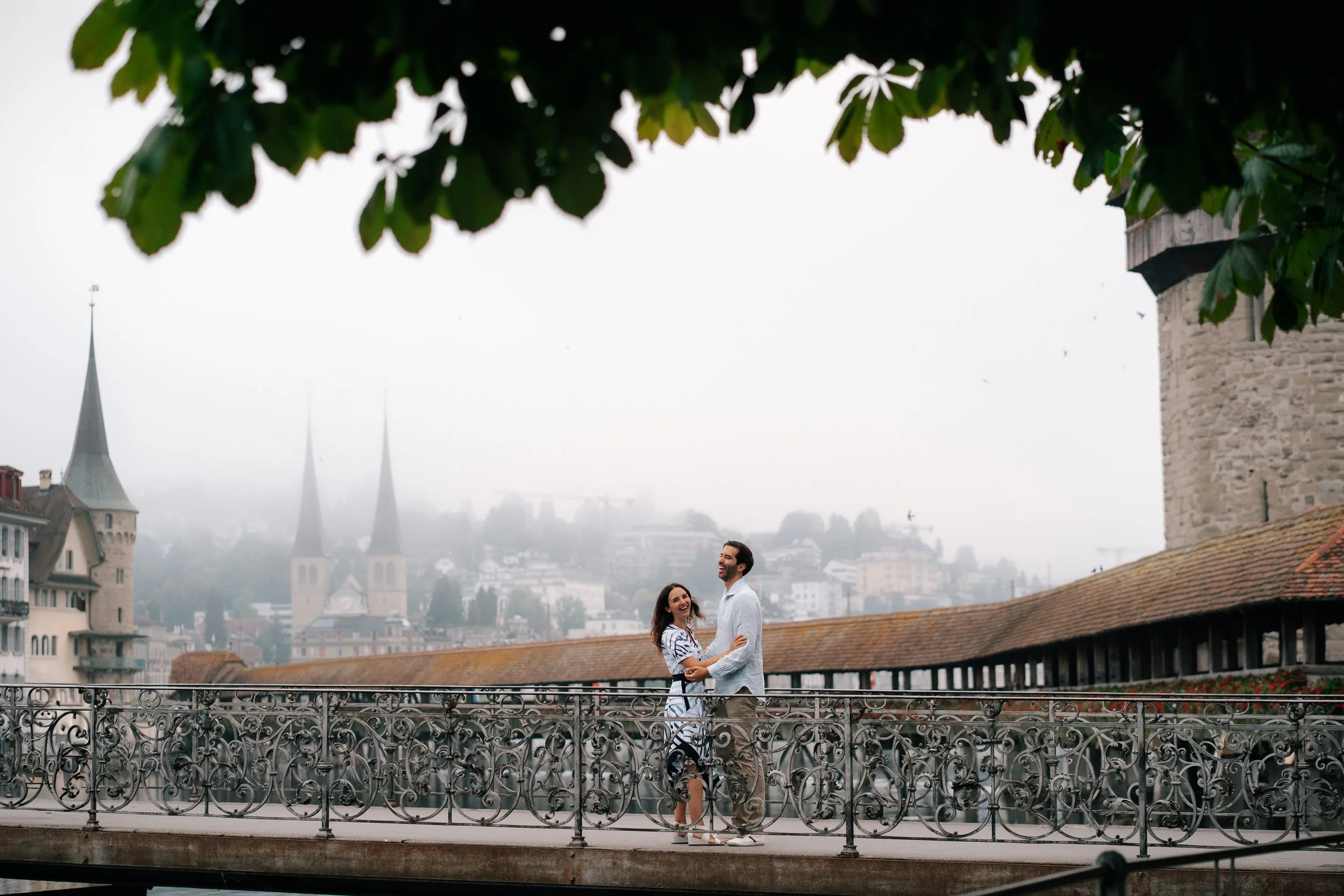 Couple Photography in Lucerne | Vacation in Switzerland with a Dog