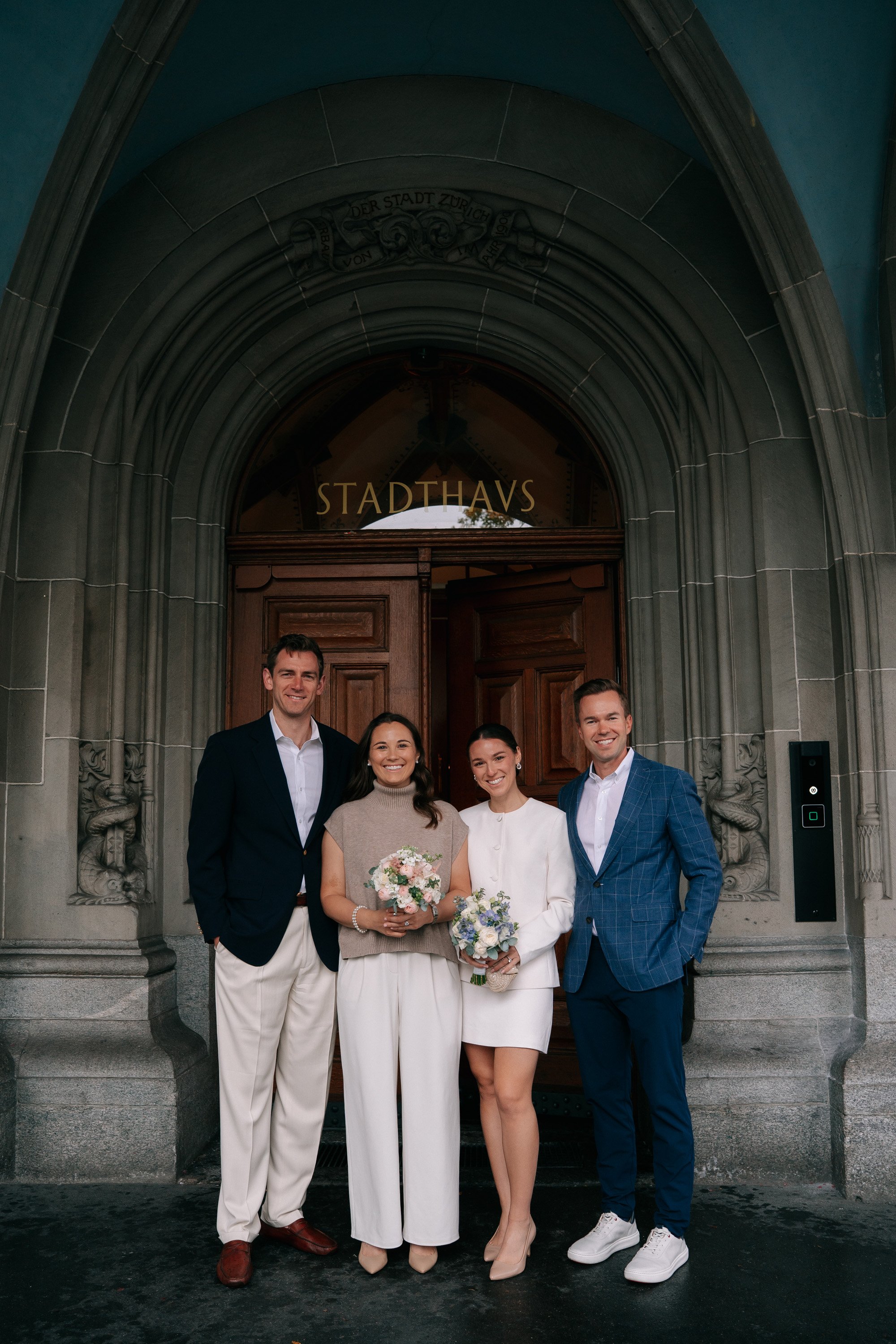 Zurich Civil Ceremony Exit Moment