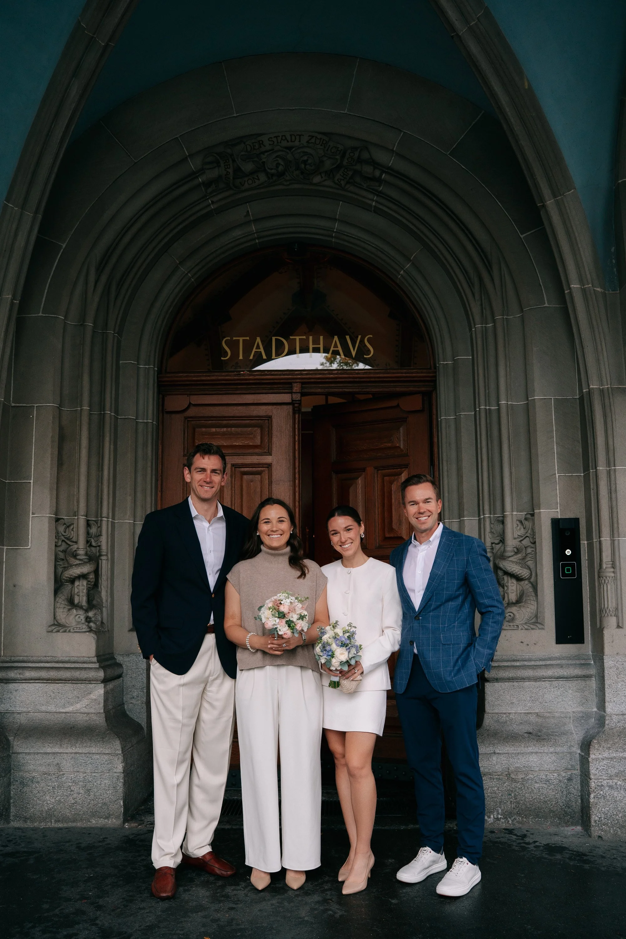 Zurich Civil Ceremony Exit Moment