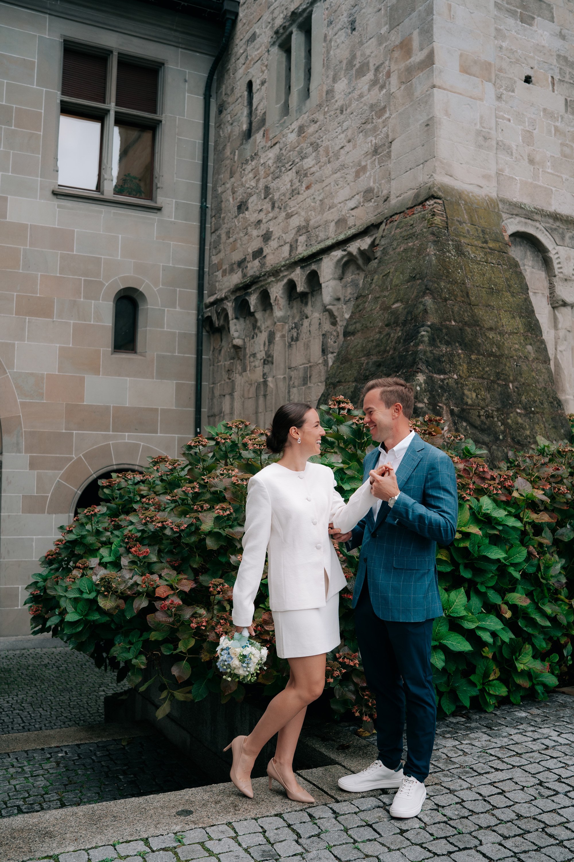 Elegant City Wedding in Switzerland