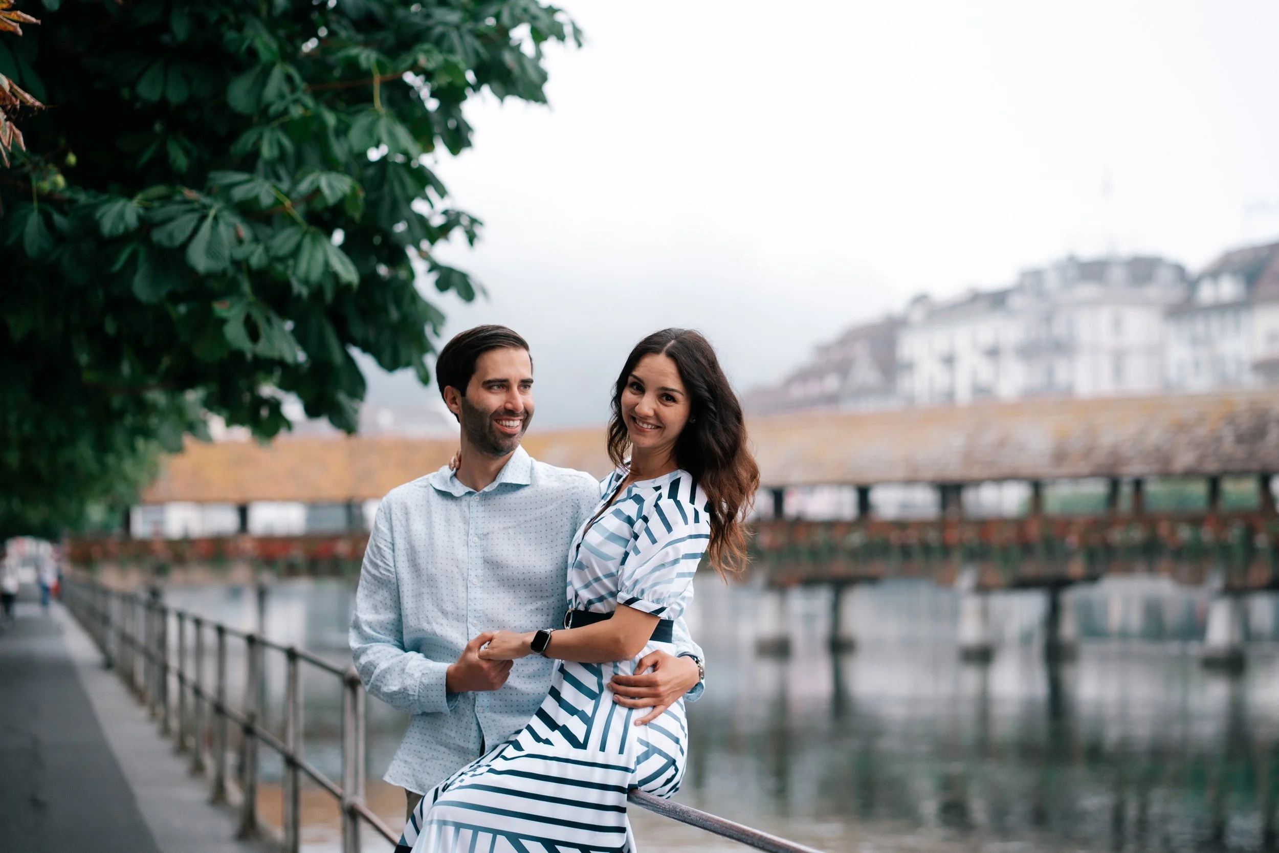 Green and Calm | Couple Photoshoot in Lucerne, Switzerland