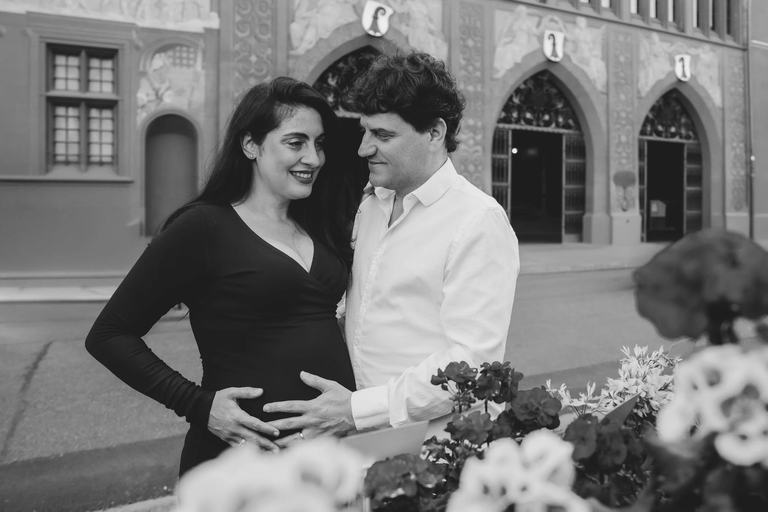 City centre Basel Couple Photoshoot